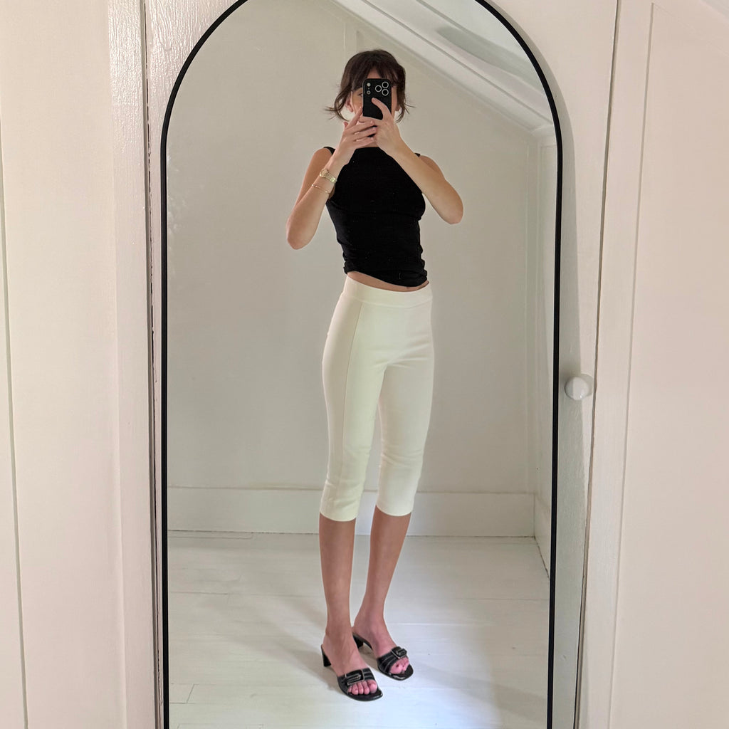 Zara Peddle Pusher Capri Pants Size XS