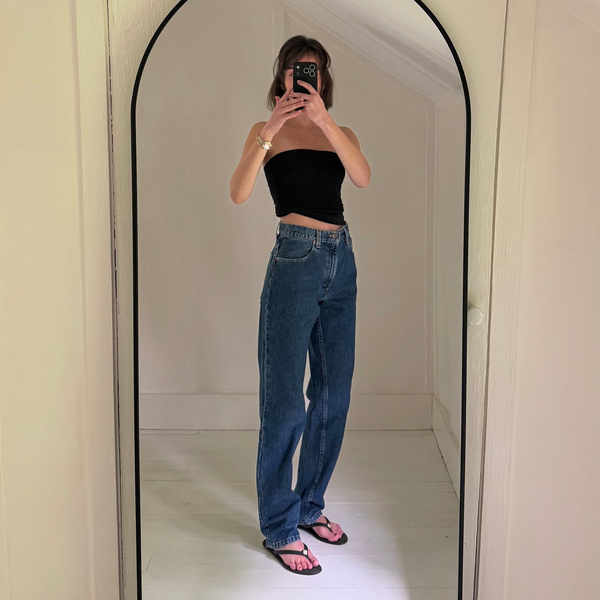 Levi's 505 Vintage '95 Regular Fit Straight Leg Jeans Size 9 MED