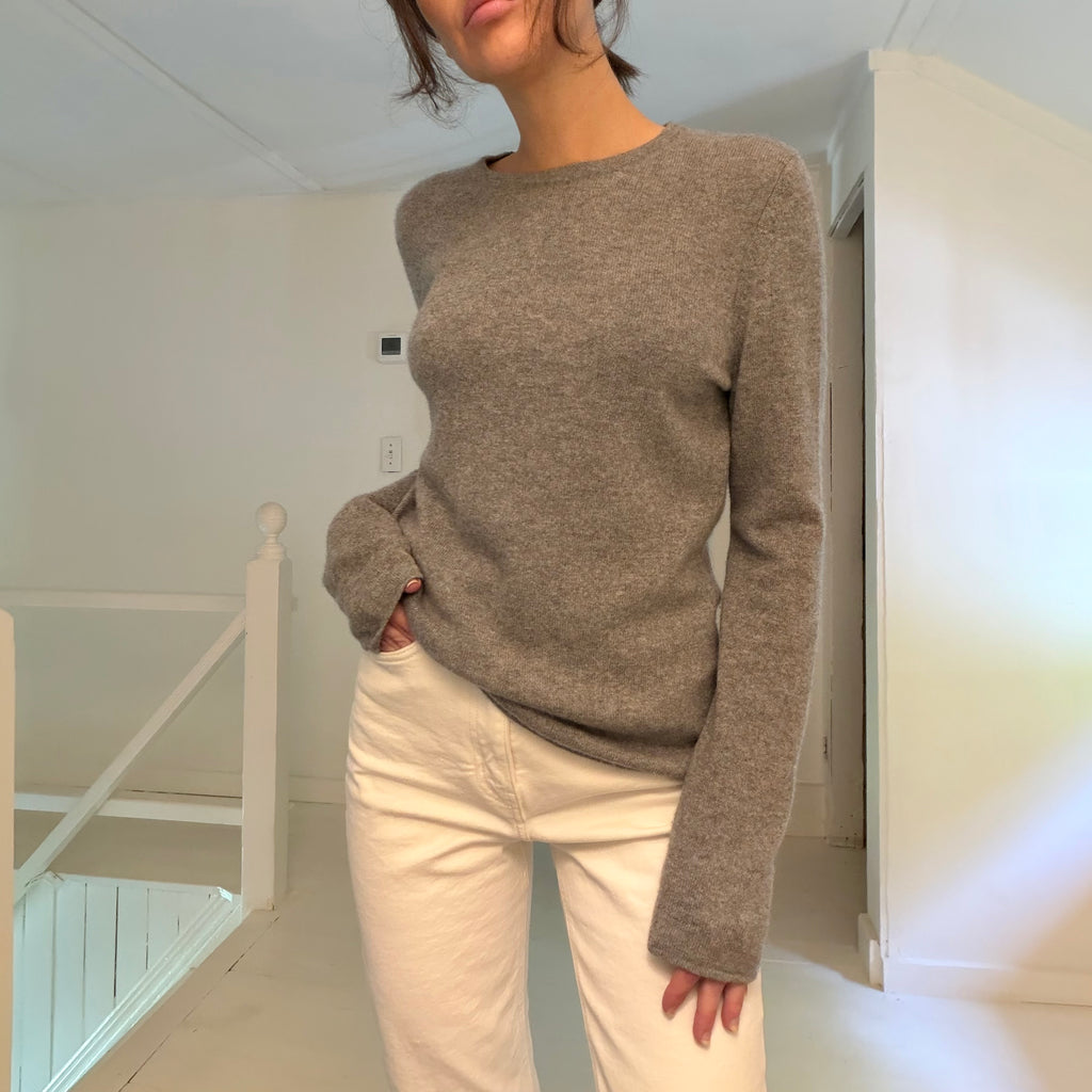 Bloomingdale's Vintage 90s Cashmere Crewneck Sweater Size S