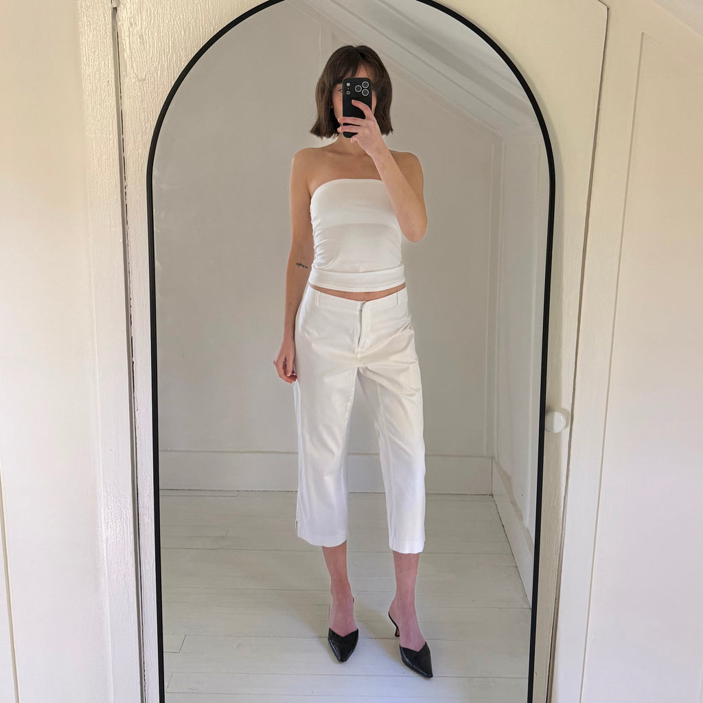 Express Vintage Y2K Straight Leg Capri Pants Size 9/10