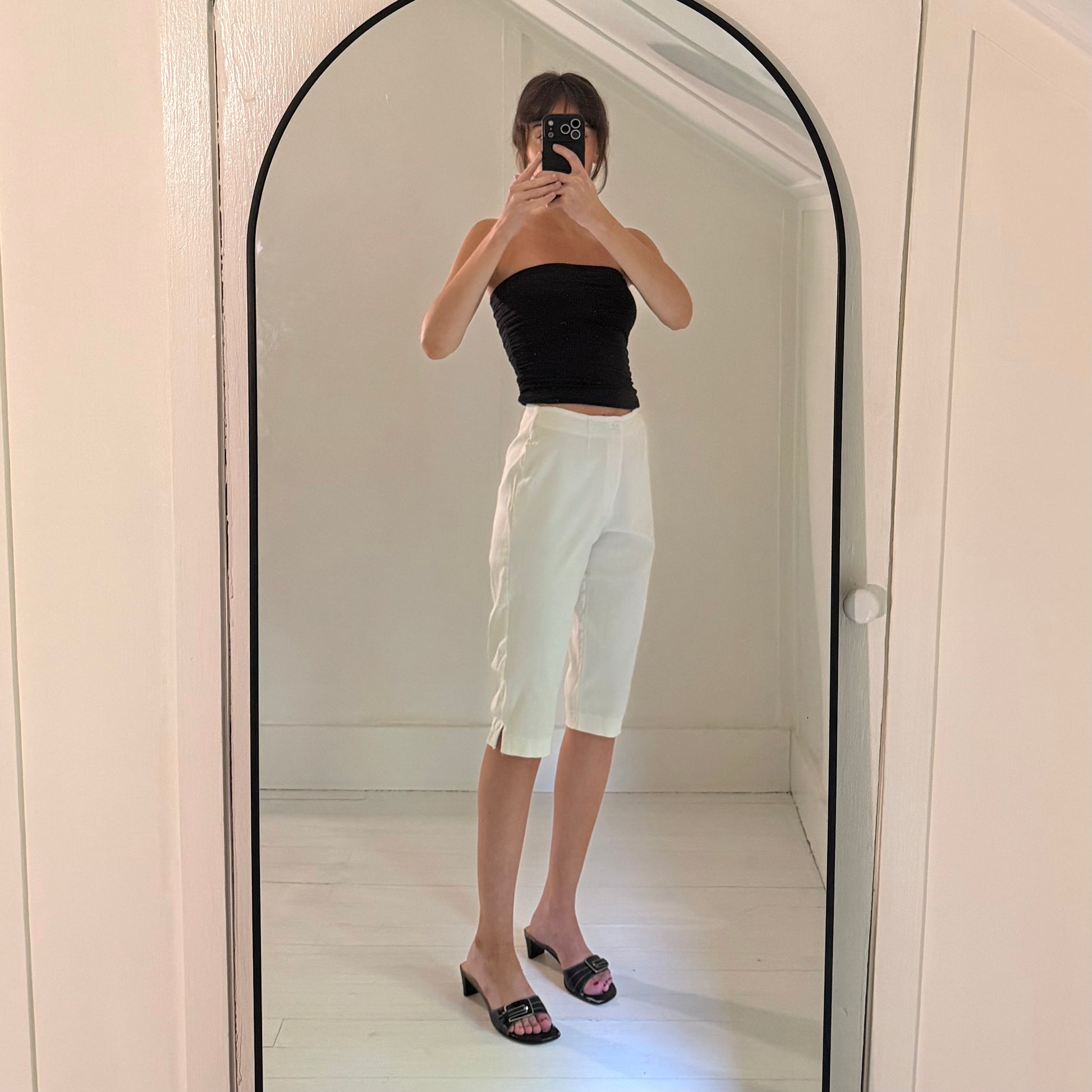 Sigrid Olsen Sport Vintage 90s Peddle Pusher Capri Pants Size 4