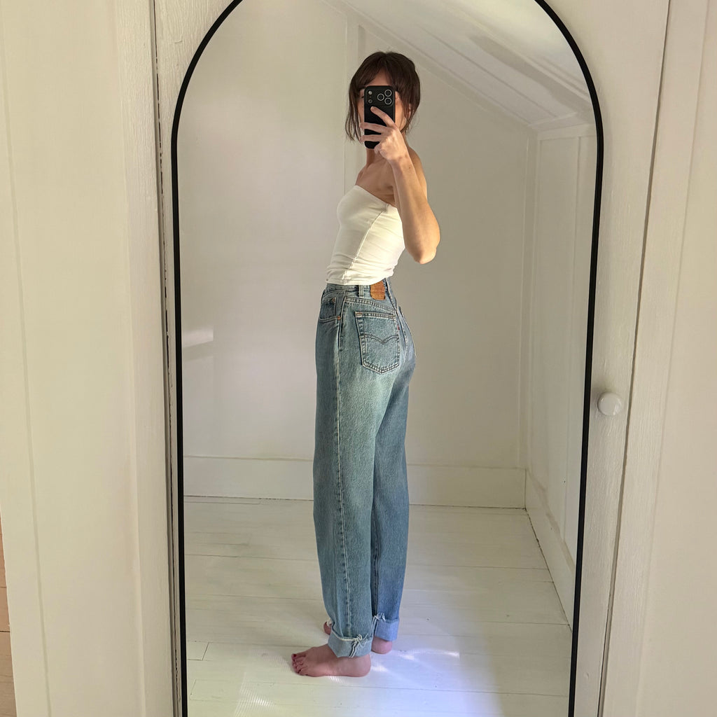 Levi's 17501 Vintage '92 High Rise Straight Leg Jeans Size 9M