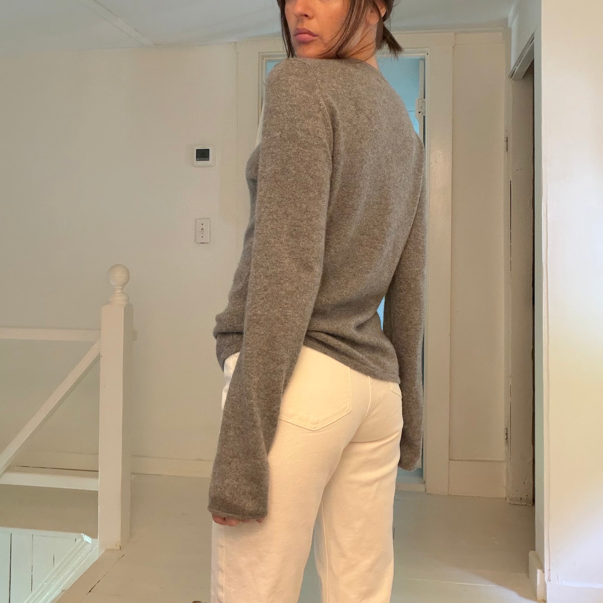 Bloomingdale's Vintage 90s Cashmere Crewneck Sweater Size S