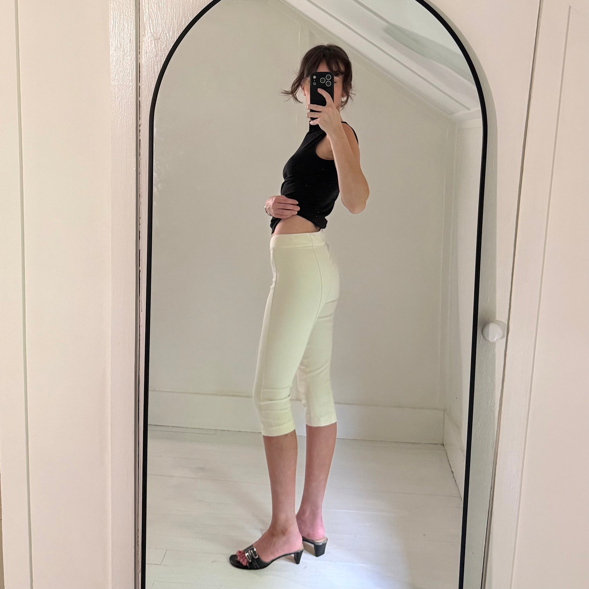 Zara Peddle Pusher Capri Pants Size XS
