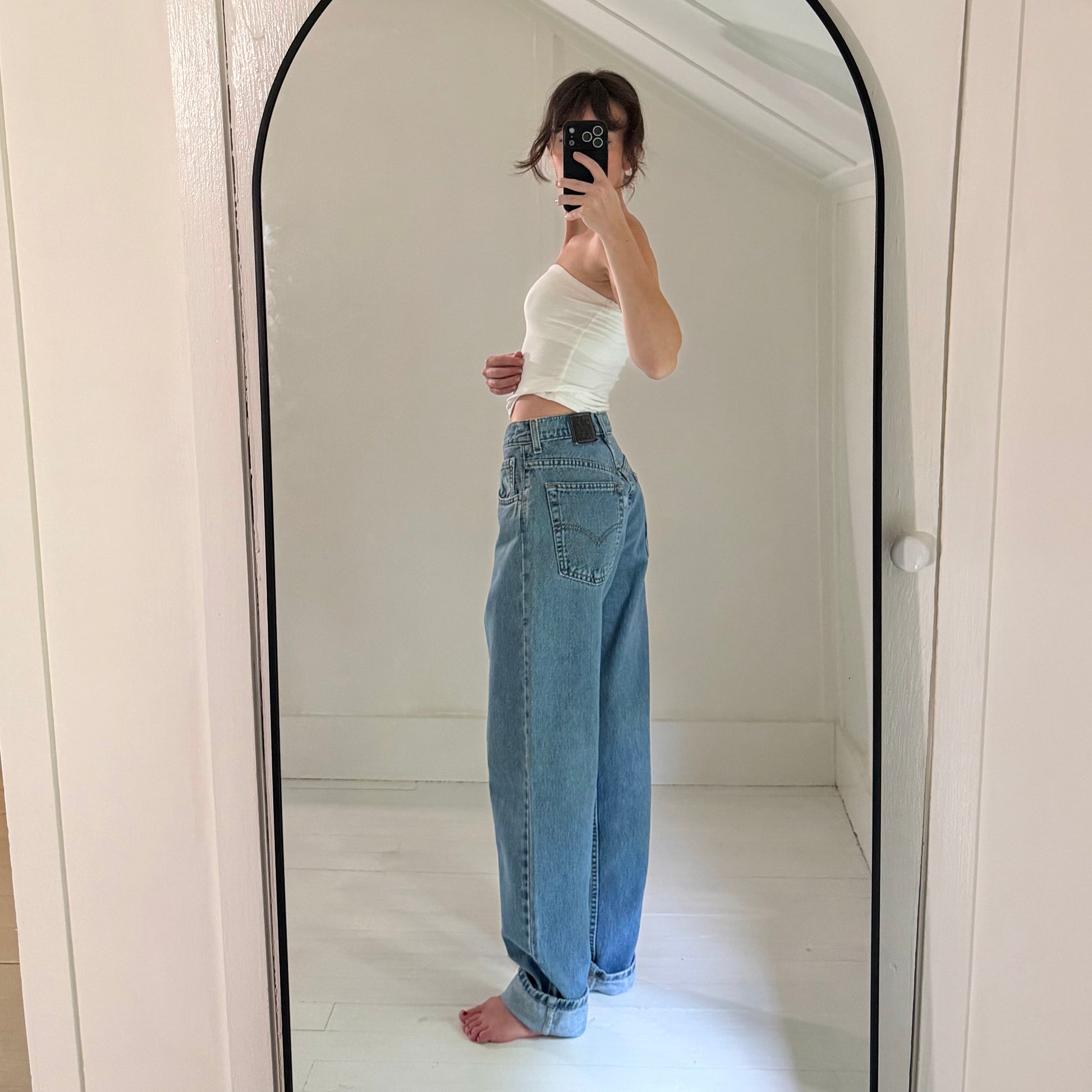 Levi's SilverTab Loose Vintage '97 Straight Leg Jeans Size 9 Long