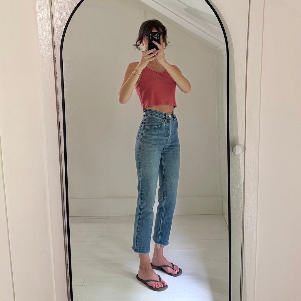 Levi's 26501 Vintage '85 Cropped Straight Leg Jeans Size 3