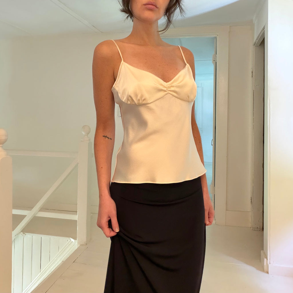 St. John Vintage 90s Satin Camisole Top NWT Size 6