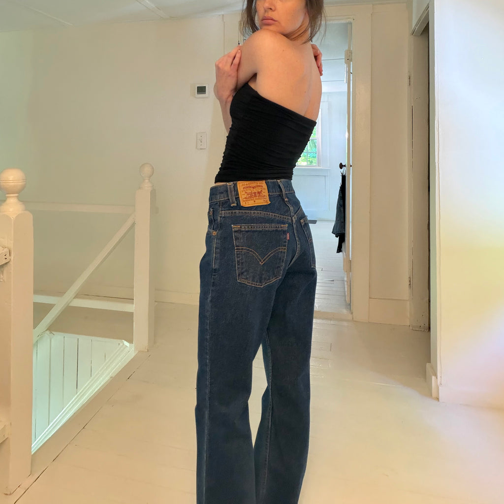 Levi's 517 Vintage '98 Boot Cut Low Rise Jeans Size 7 JR. S