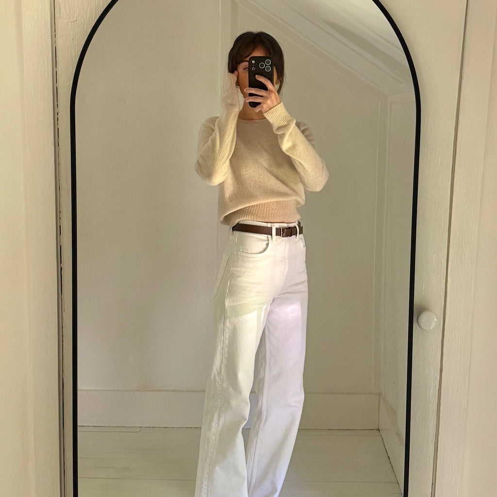 Colorush / Crush Cashmere Crewneck Sweater Size 1