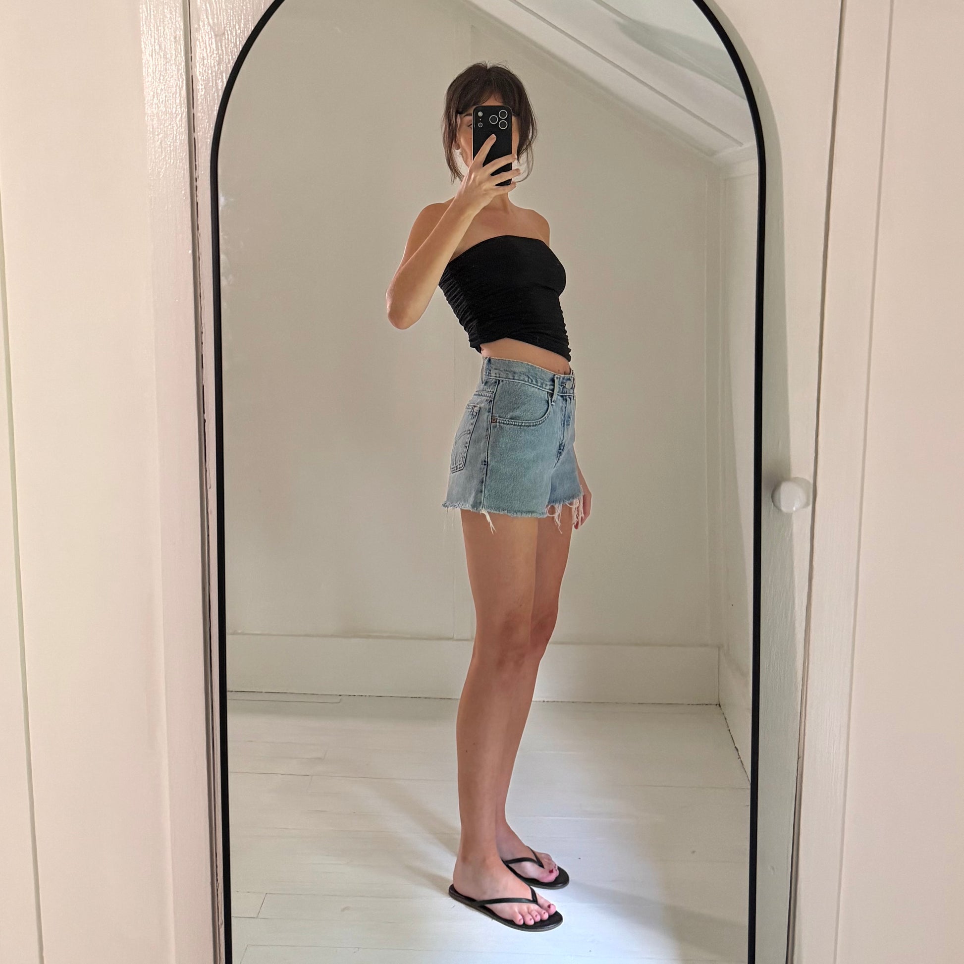 Levi's 955 Vintage '00 Cut Off Jean Shorts Size 3 JR.