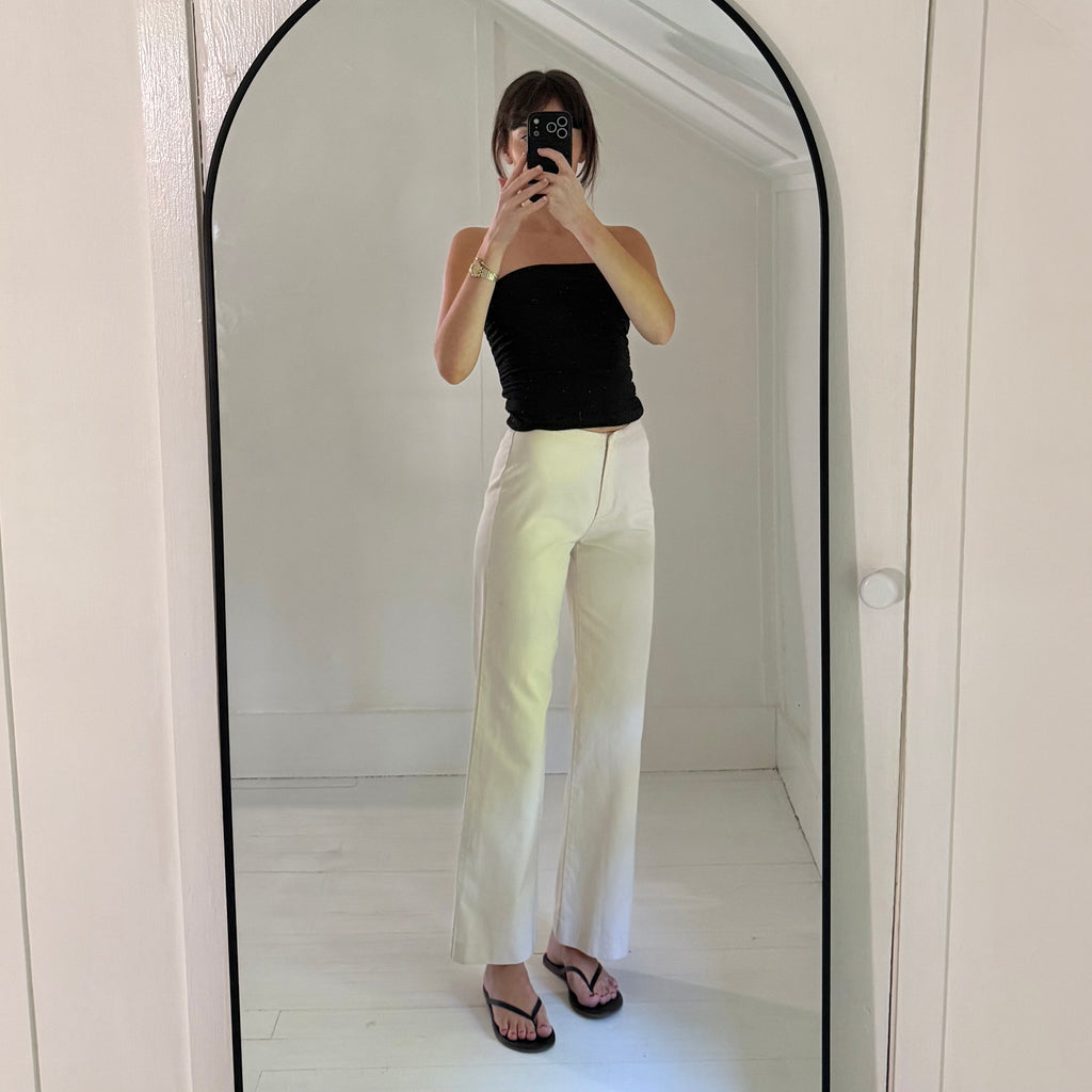 Moda International Vintage Y2K Twill Wide Leg Pants Size 0P