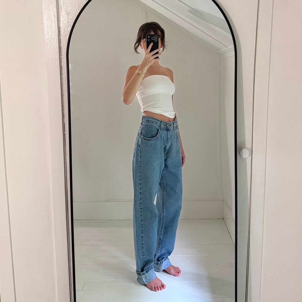 Levi's SilverTab Loose Vintage '97 Straight Leg Jeans Size 9 Long