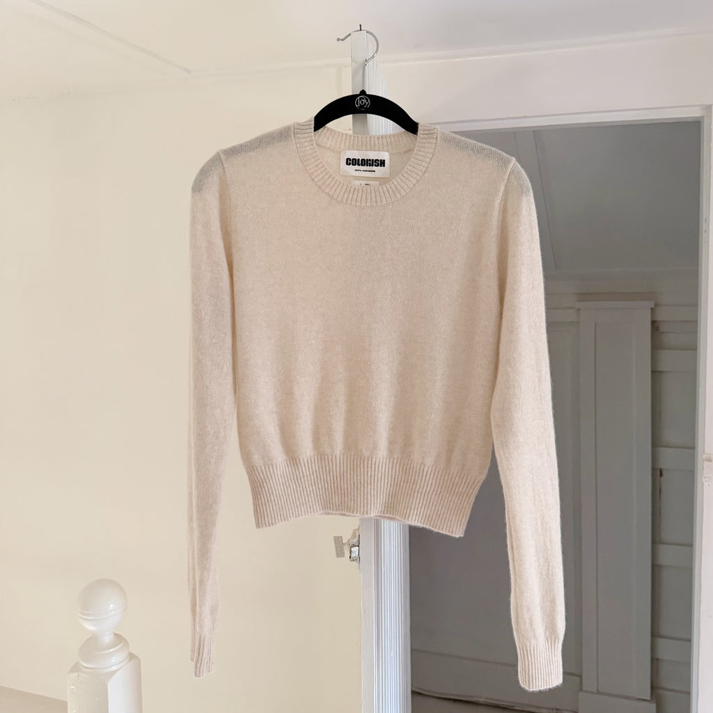 Colorush / Crush Cashmere Crewneck Sweater Size 1