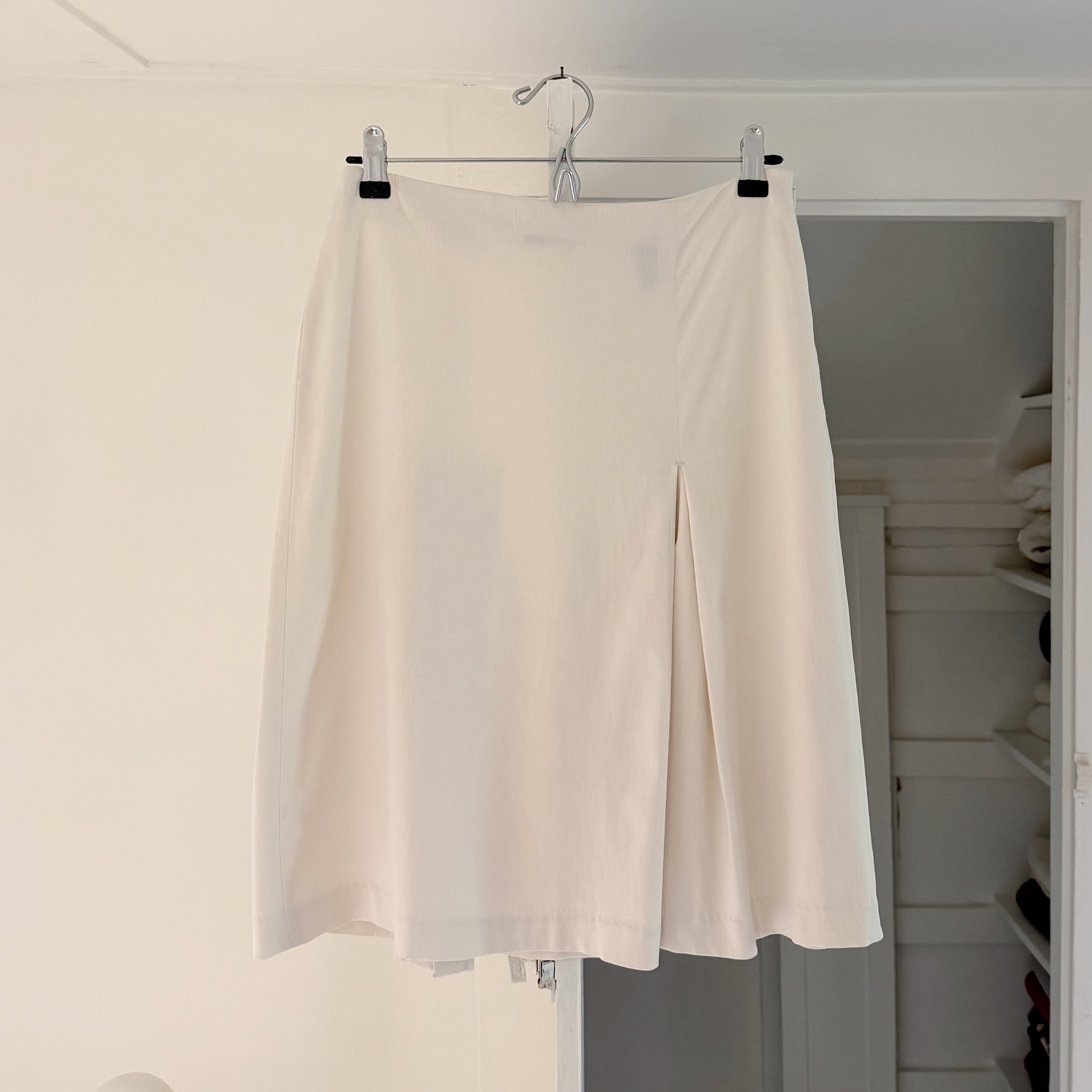 Express World Brand Vintage 90s Pleated Midi Skirt Size 3/4