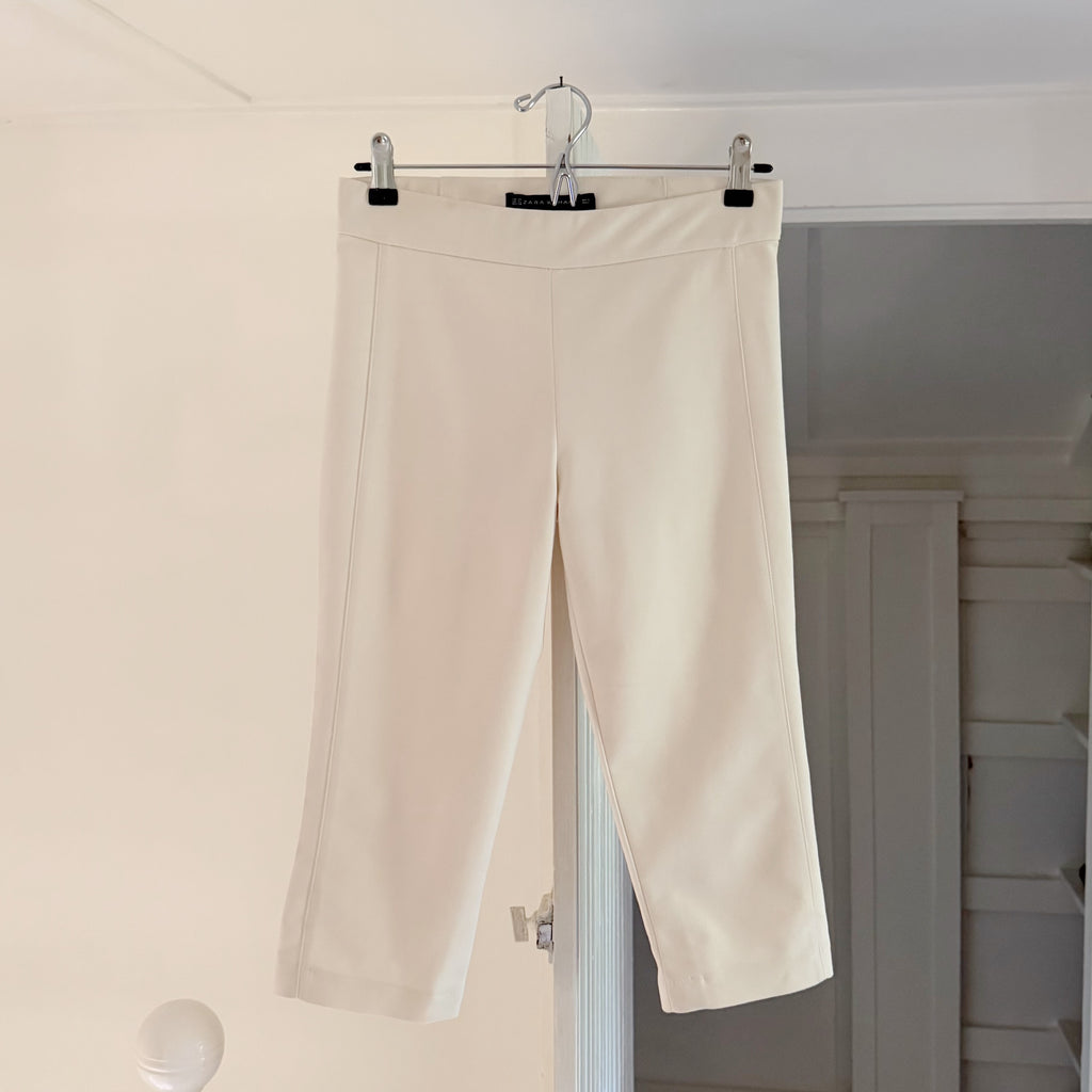 Zara Peddle Pusher Capri Pants Size XS