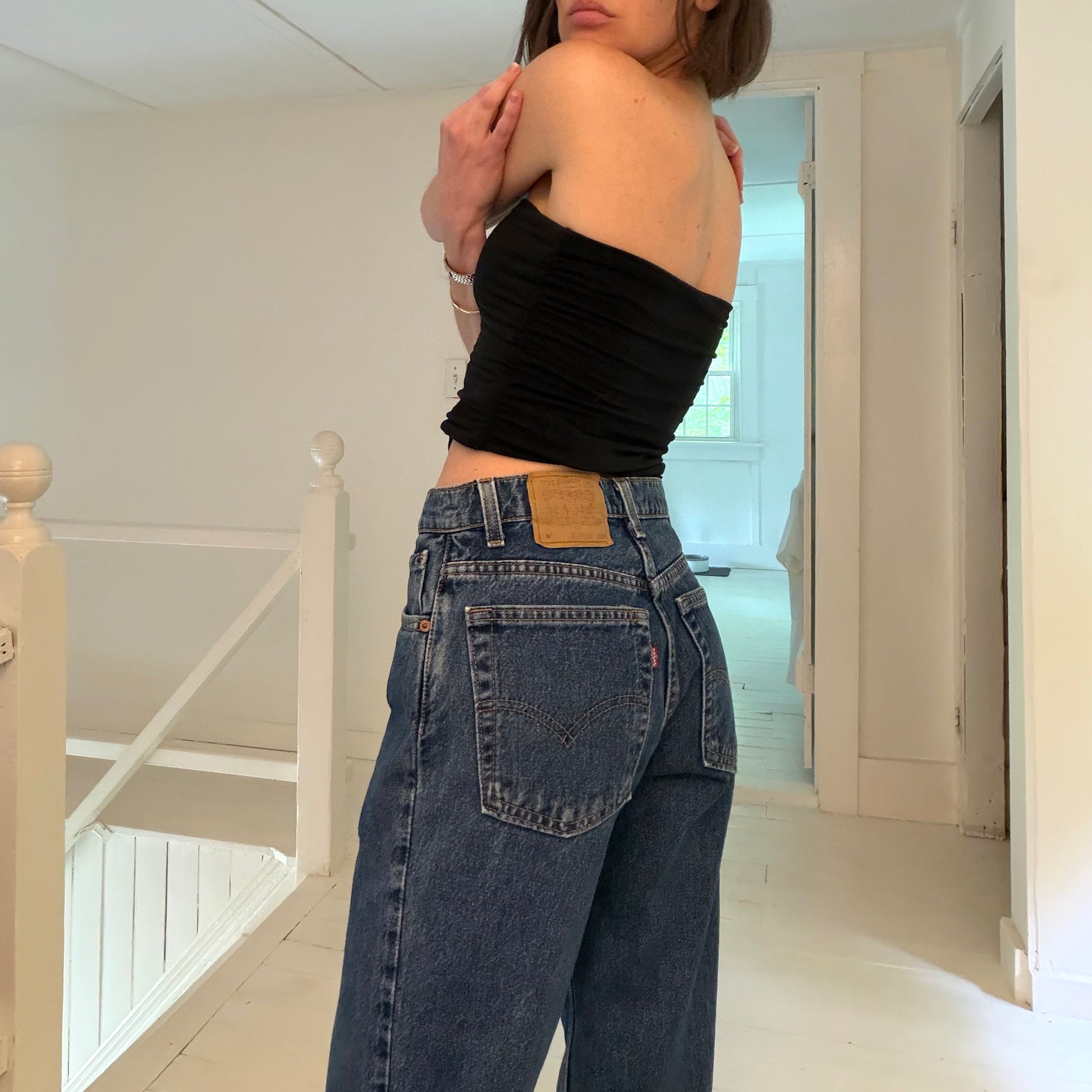 Levi's 505 Vintage '95 Regular Fit Straight Leg Jeans Size 9 MED