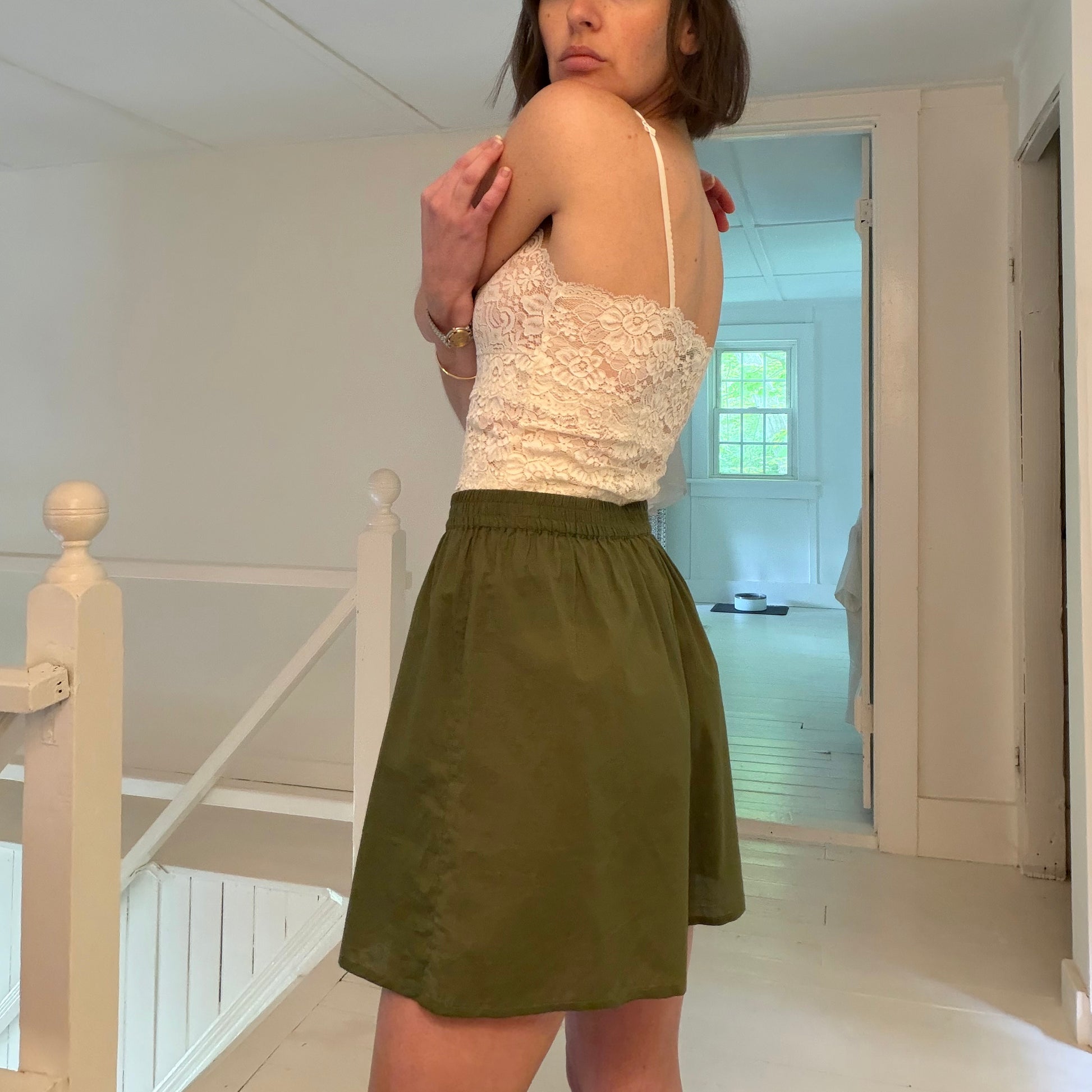 Essentiel Antwerp Cotton Voile Shorts Size 36
