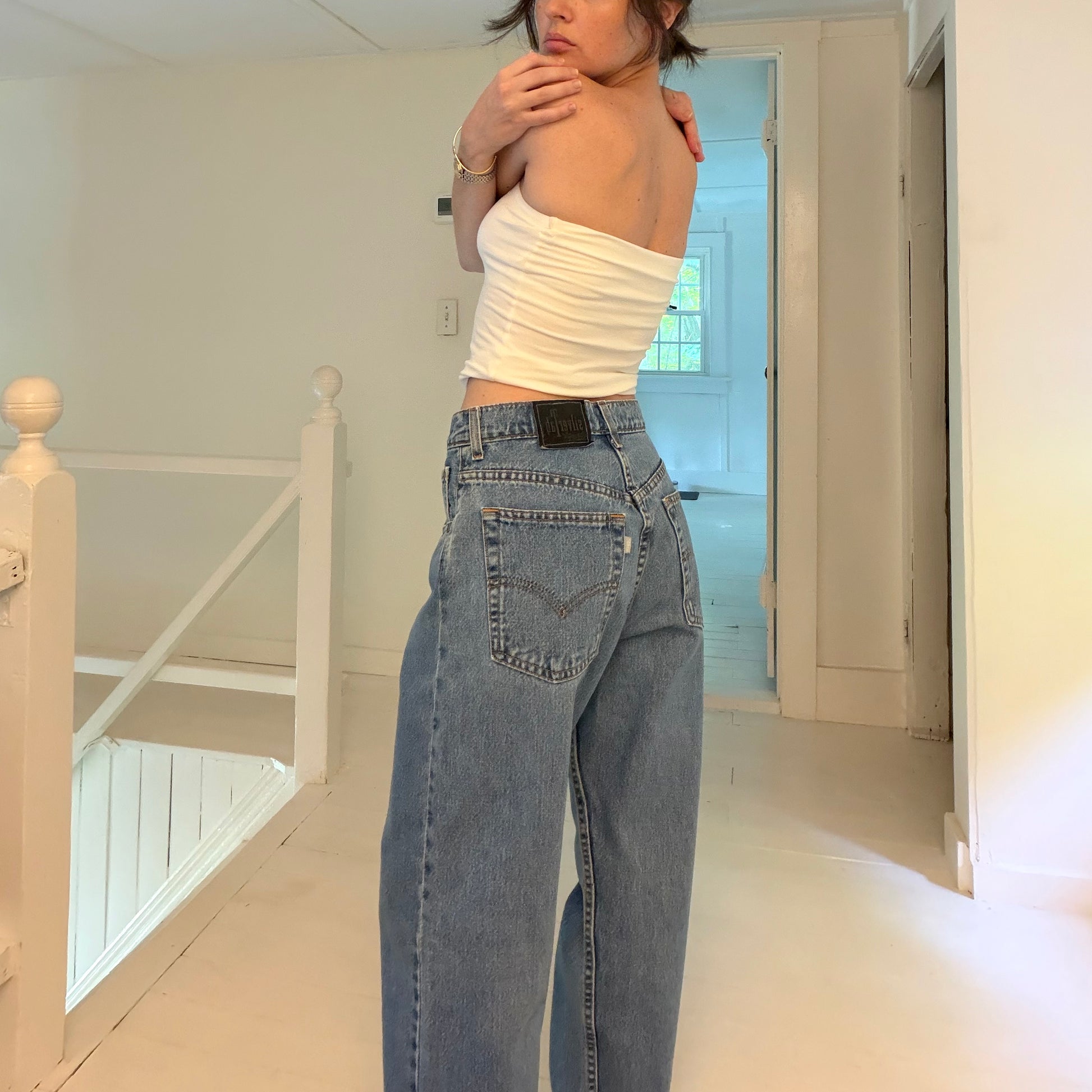 Levi's SilverTab Loose Vintage '97 Straight Leg Jeans Size 9 Long