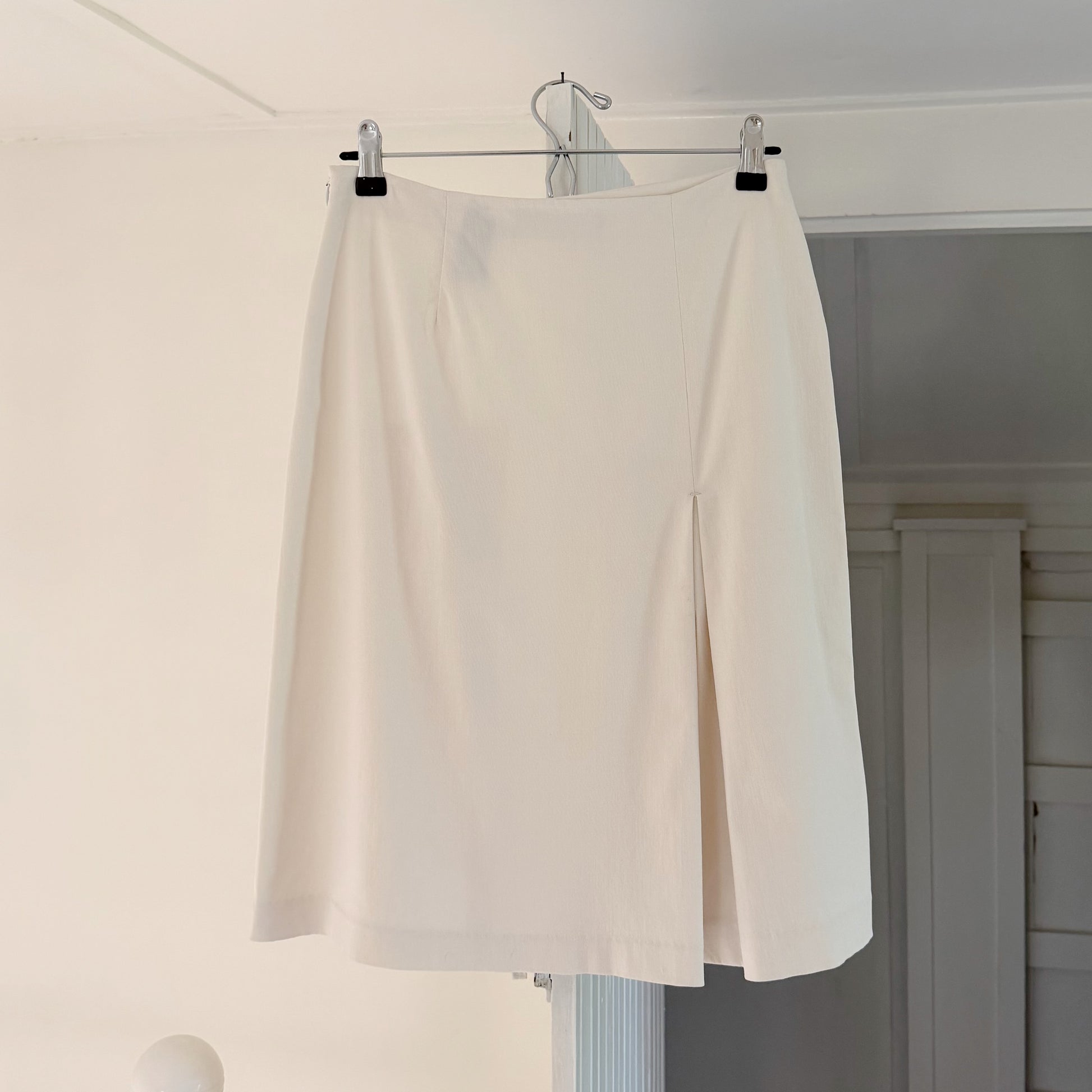 Express World Brand Vintage 90s Pleated Midi Skirt Size 3/4