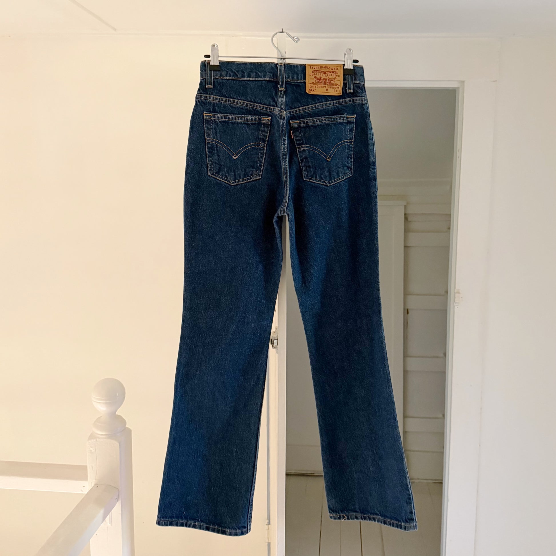 Levi's 517 Vintage '98 Boot Cut Low Rise Jeans Size 7 JR. S