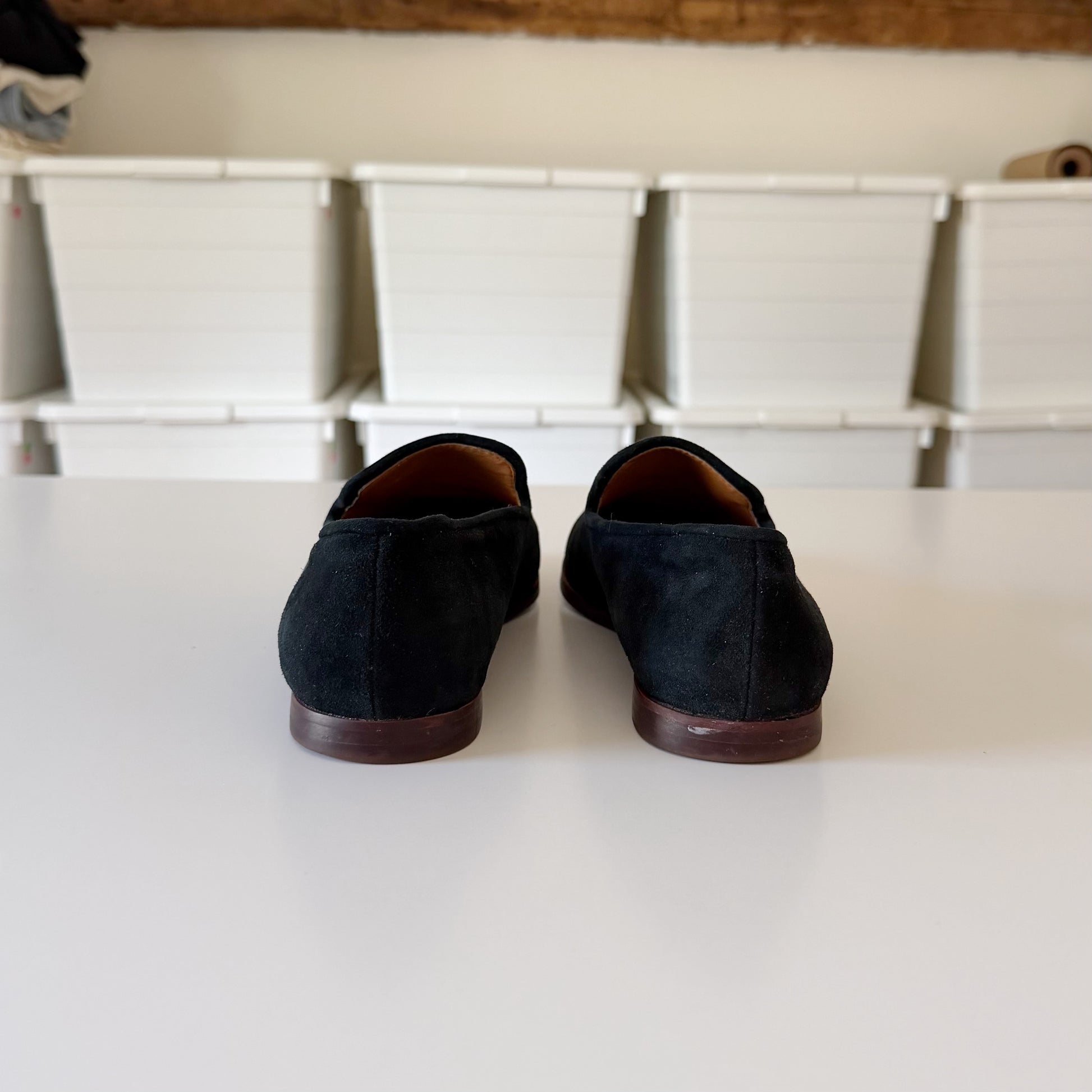 Franco Sarto Rachella Suede Loafers Size 7