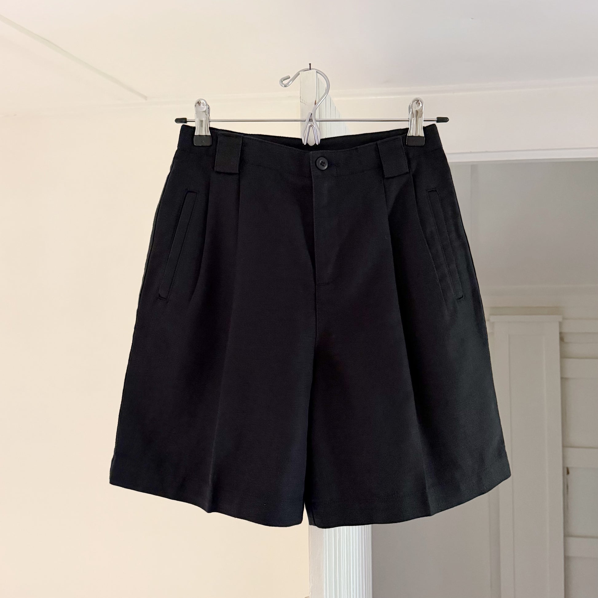 Liz Claiborne Vintage 90s Linen Pleated Shorts Size 2P