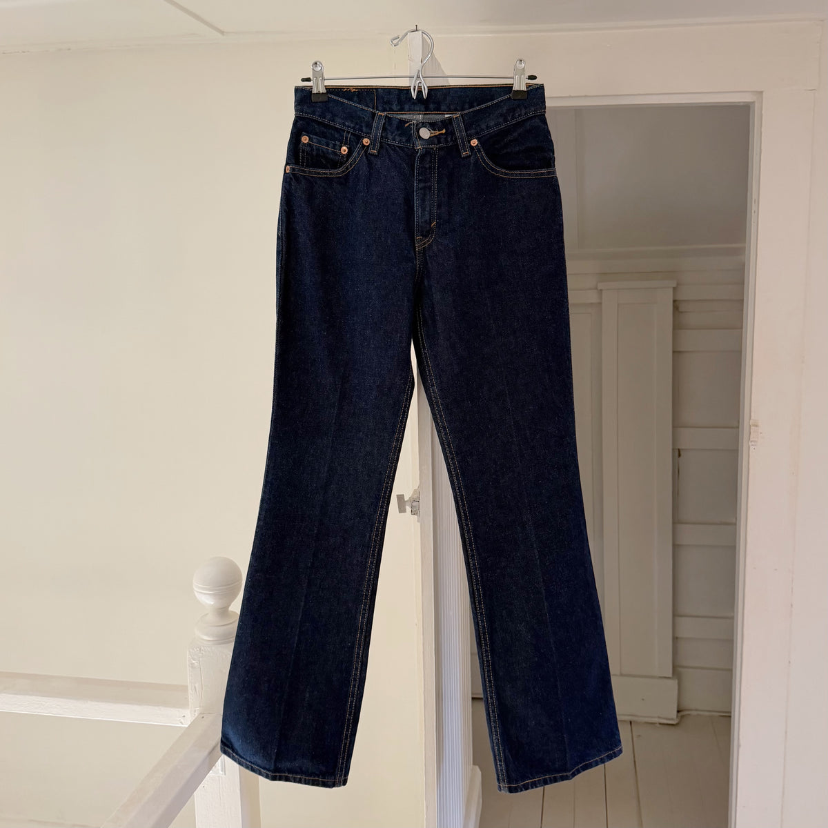 Levi's 517 Vintage '01 Slim Fit Boot Cut Jeans Size 5 JR. S Dark Wash