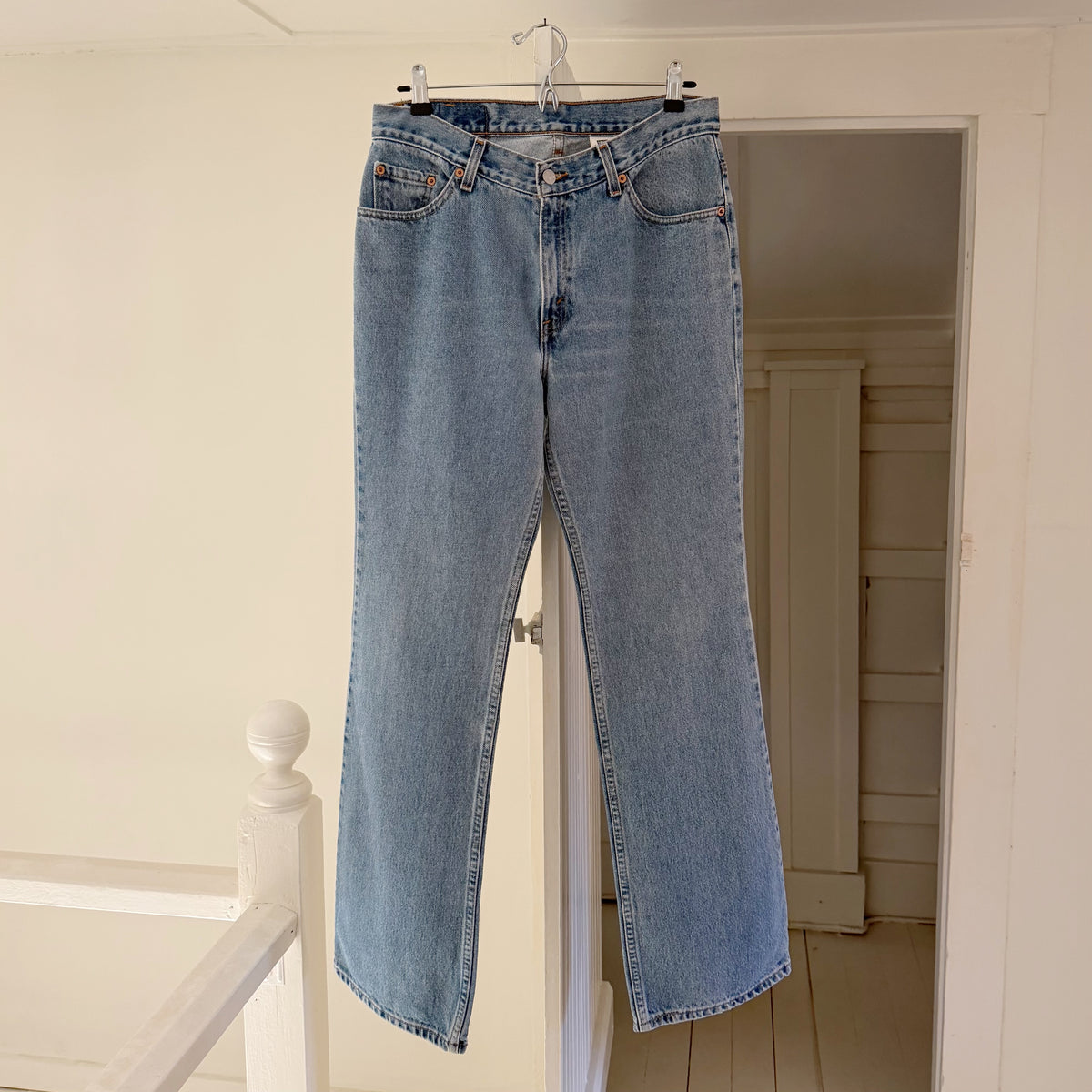 Levi's 517 Vintage '99 Boot Cut Low Rise Jeans Size 11 JR. M Light Wash