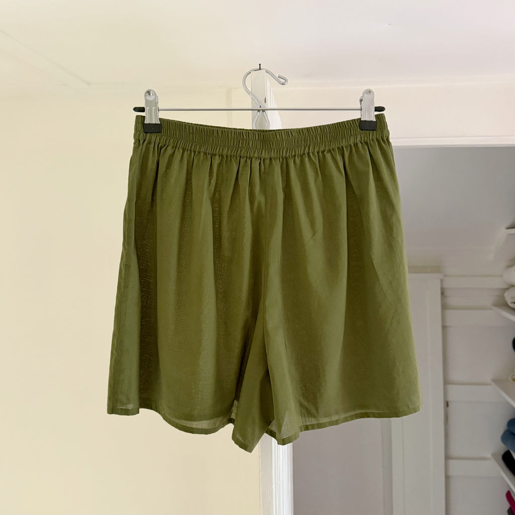 Essentiel Antwerp Cotton Voile Shorts Size 36
