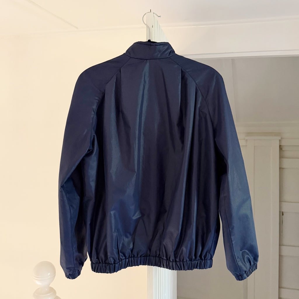 Clique by John Heckler Vintage 90s Stand Collar Track Jacket Size 5/6