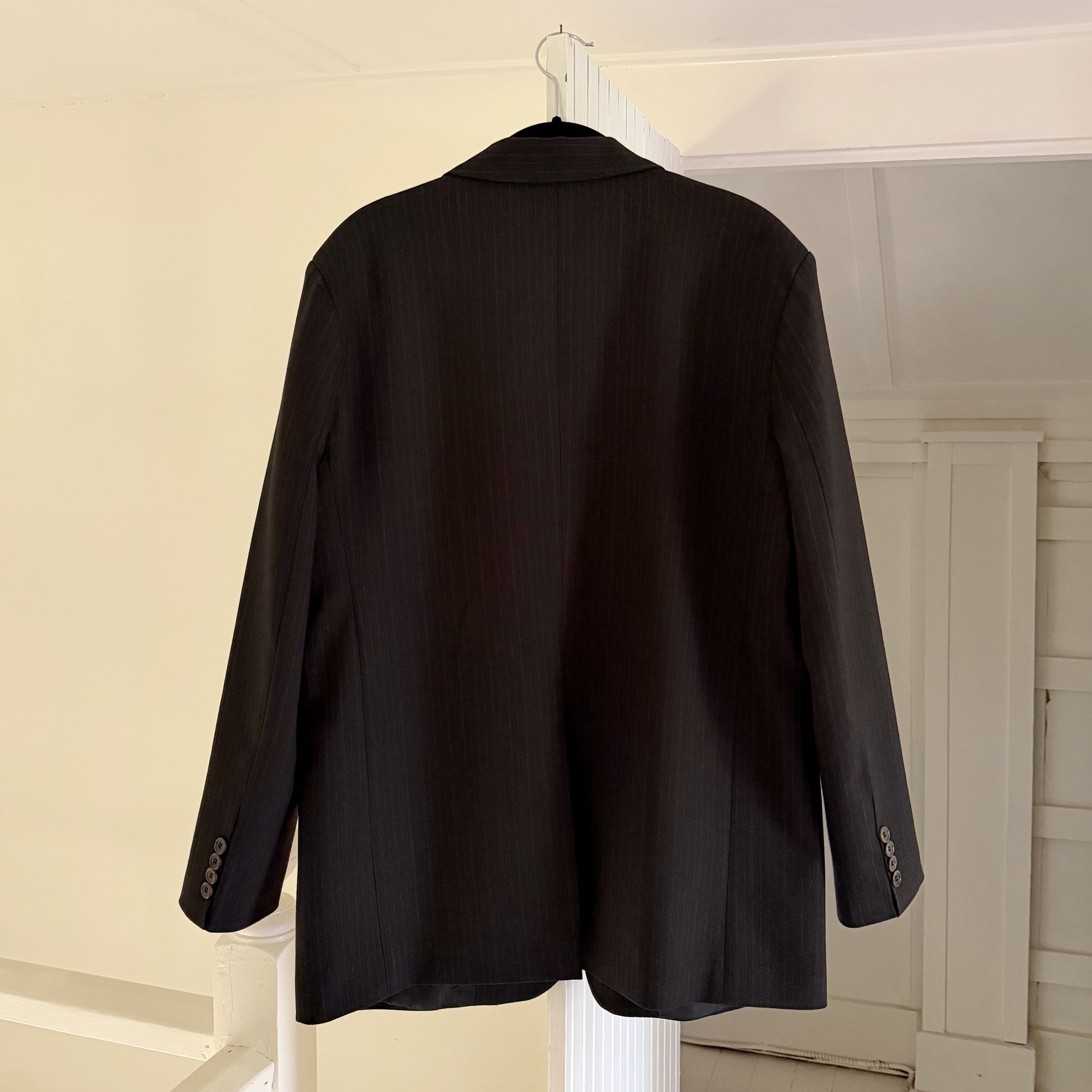 Normal / The Frankie Shop Wool Pinstripe Oversized Blazer Jacket Size XS/S