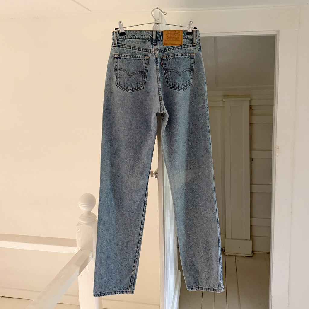 Levi's 560 Vintage '96 Loose Fit Straight Leg Jeans Size 7 Long
