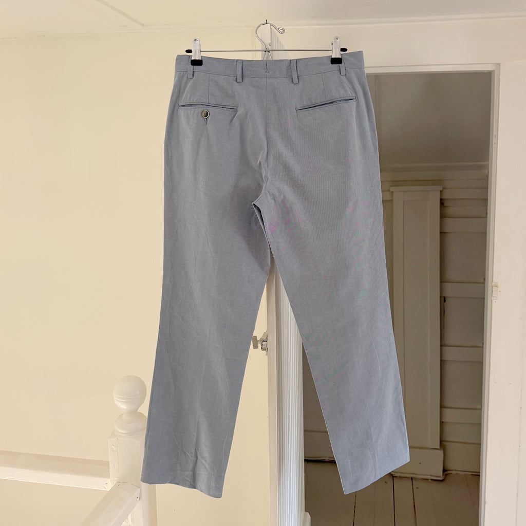 Seize Sur Vingt Cotton Woven Straight Leg Trouser Pants Size 40