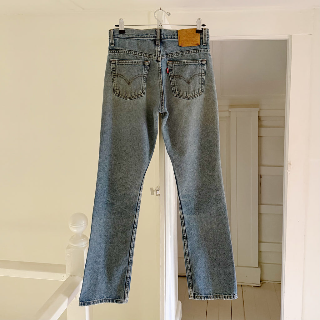 Levi's 505 Vintage '00 Regular Fit Straight Leg Jeans Size 5 JR. M