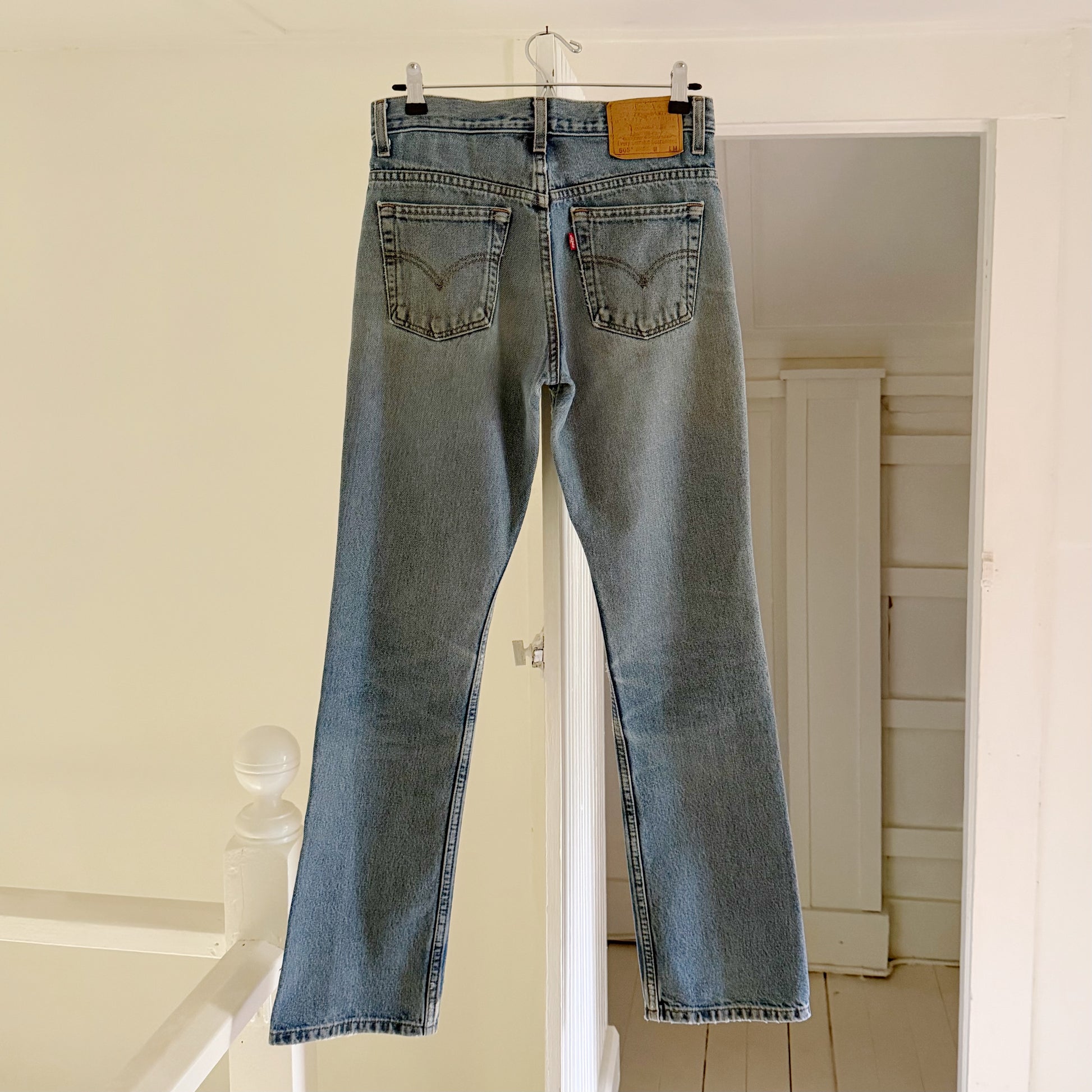 Levi's 505 Vintage '00 Regular Fit Straight Leg Jeans Size 5 JR. M