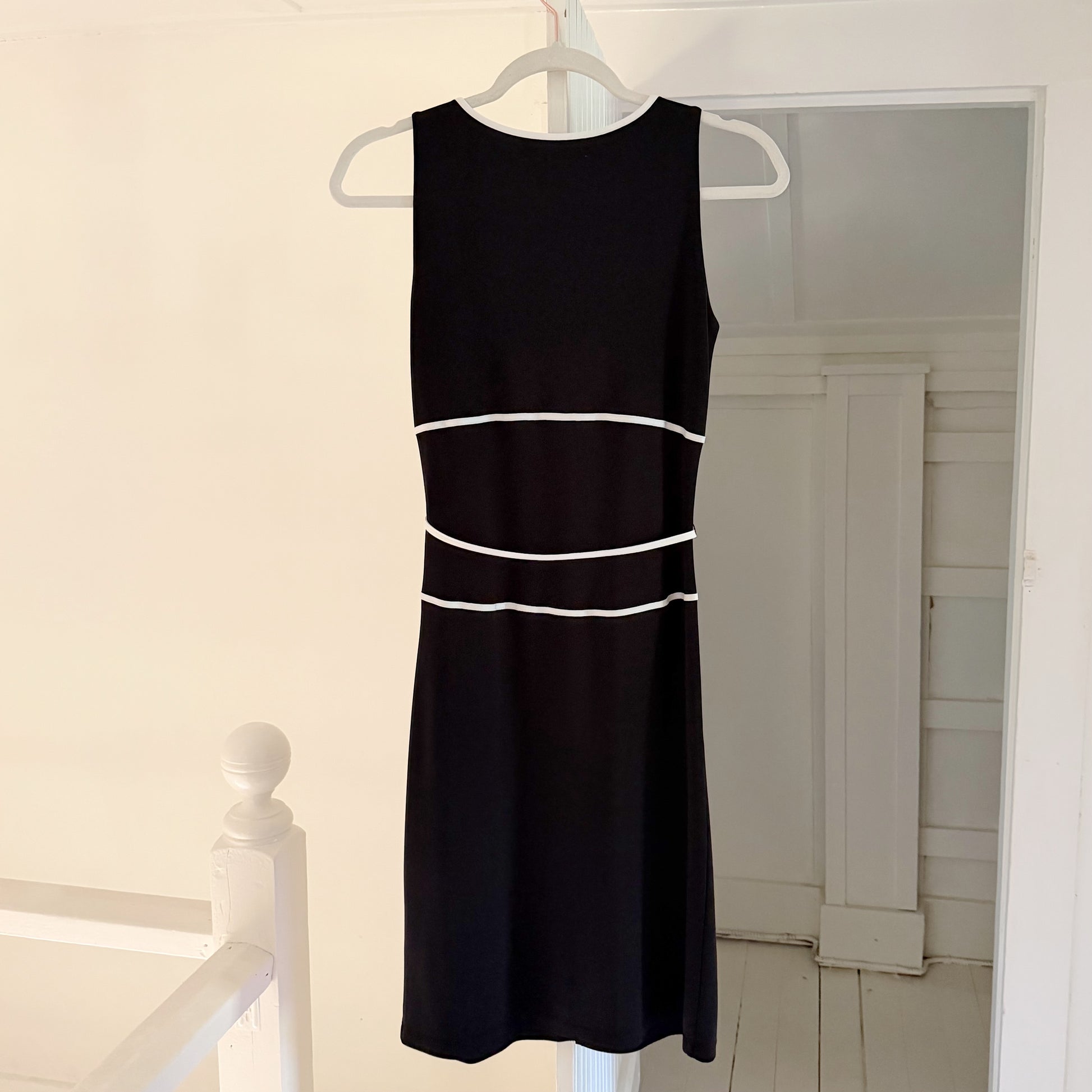 Petite Sophisticate Vintage Y2K Tie Waist Mini Pencil Dress Size P
