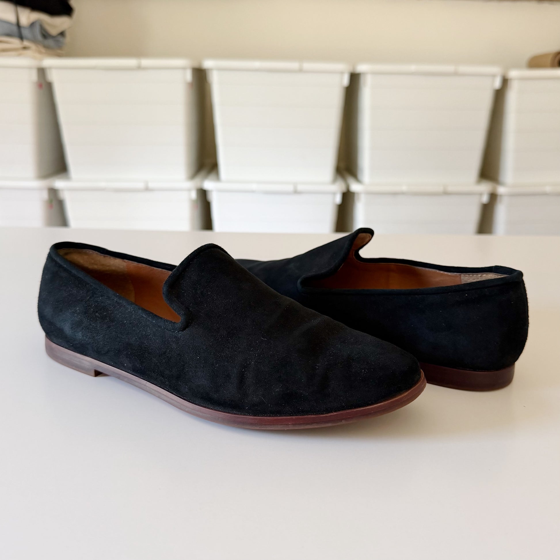 Franco Sarto Rachella Suede Loafers Size 7
