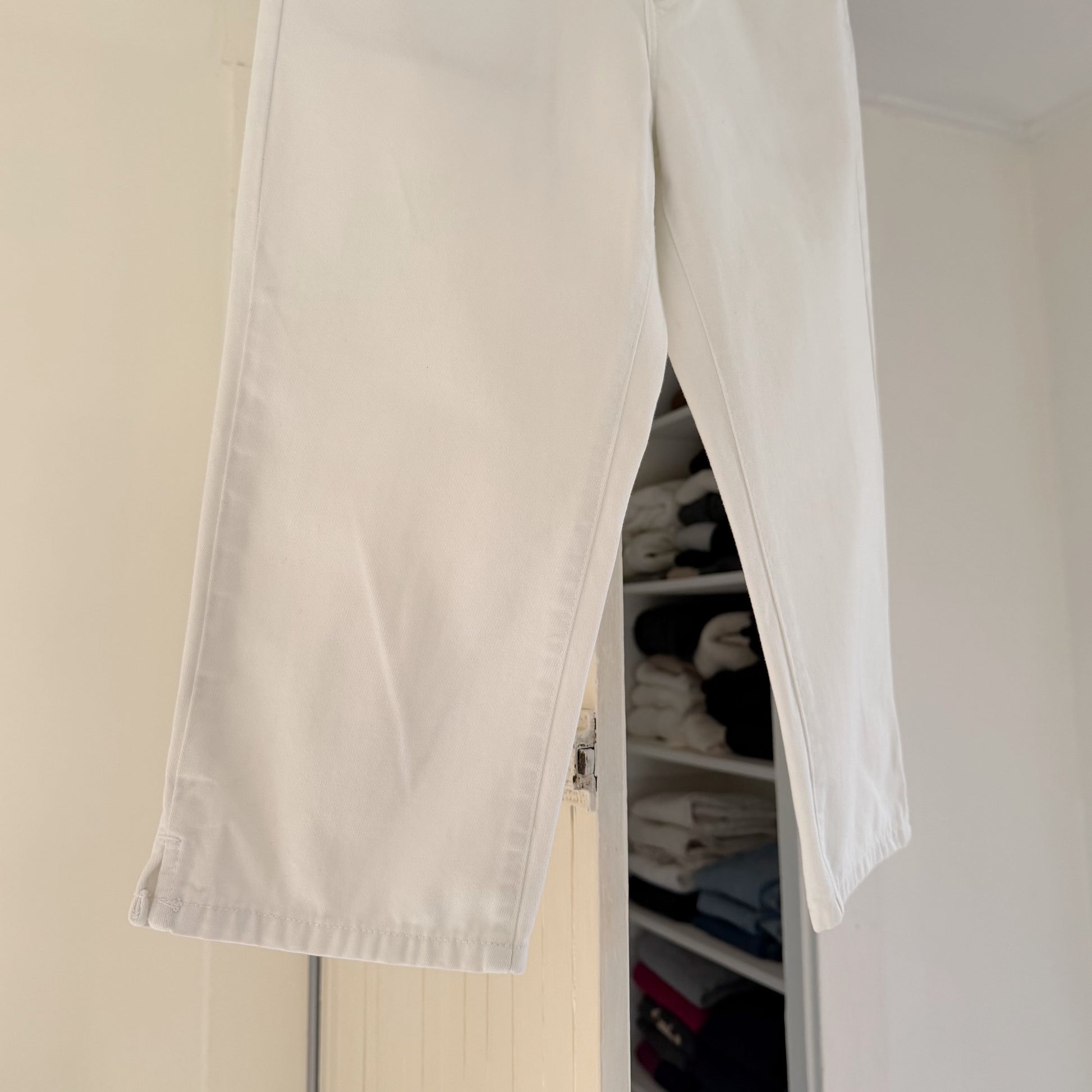 Lauren Ralph Lauren Vintage Y2K Denim Peddle Pusher Capri Pants Size 2P