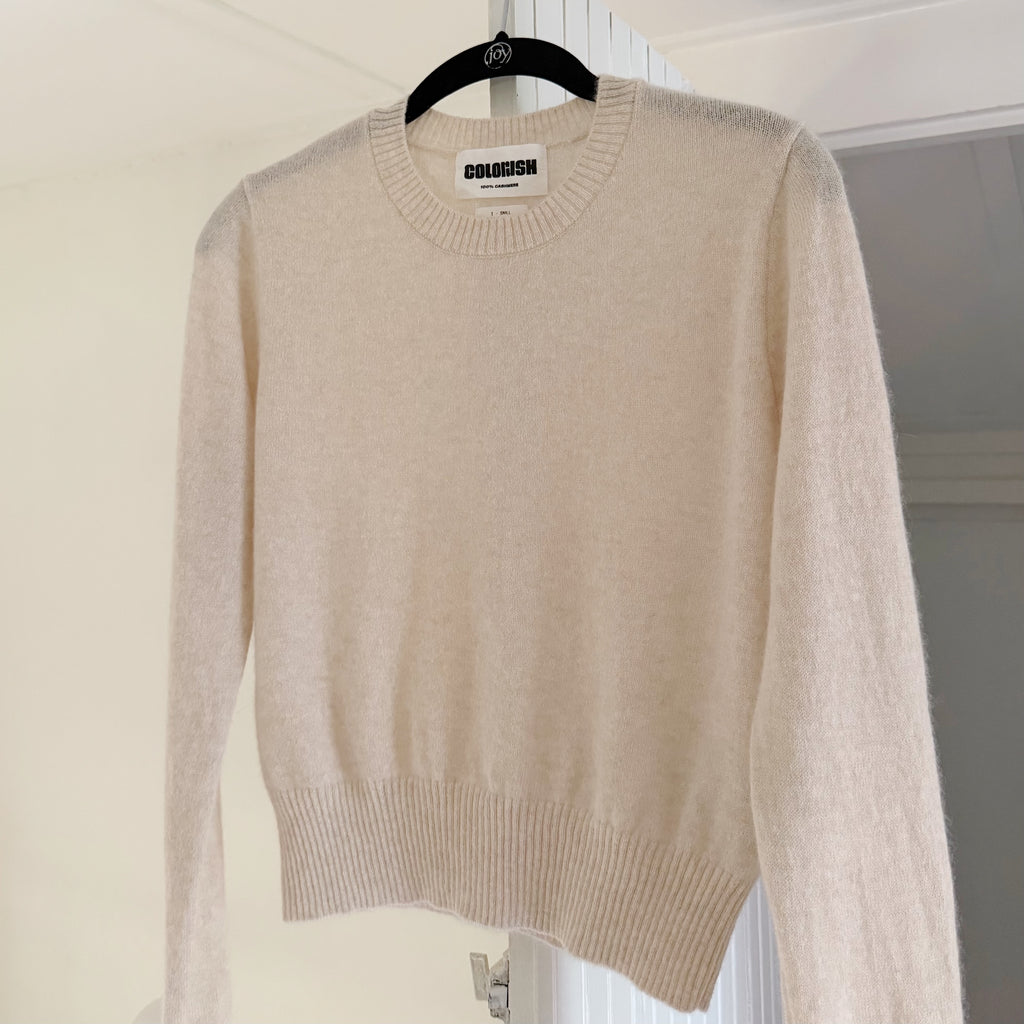 Colorush / Crush Cashmere Crewneck Sweater Size 1