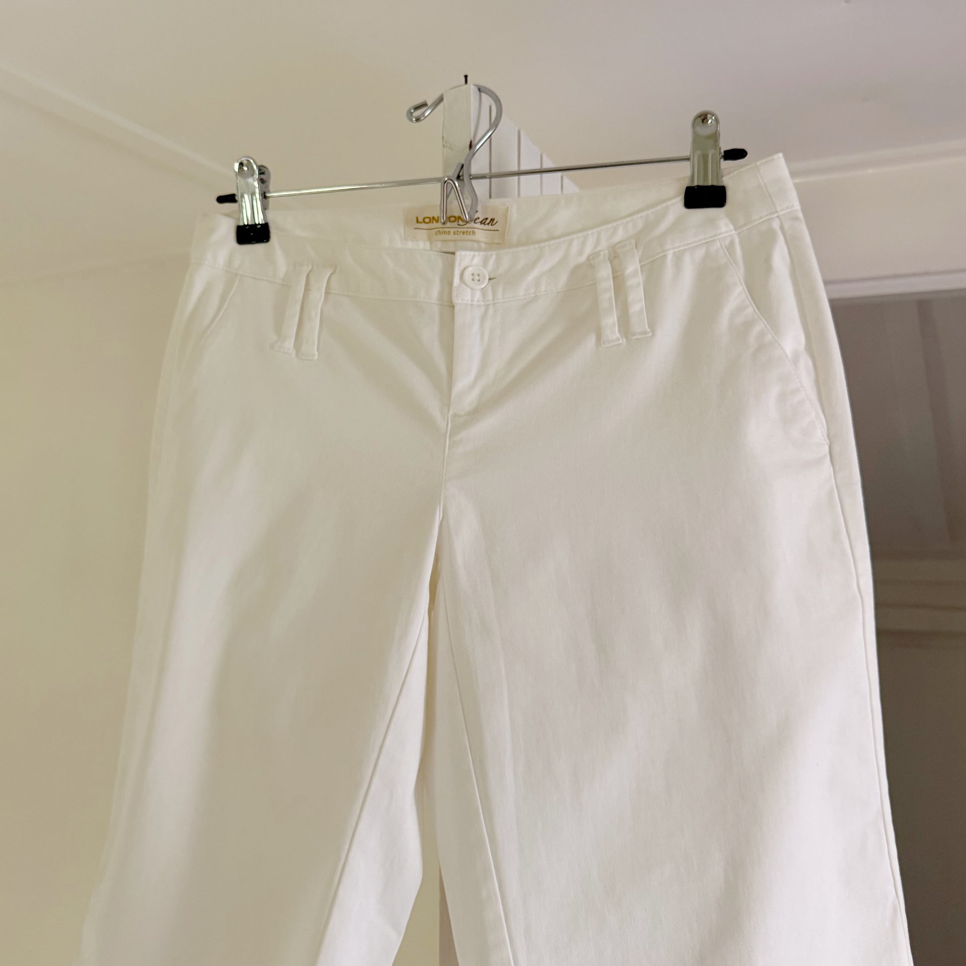 London Jean Vintage Y2K Low Rise Chino Bermuda Shorts Size 2