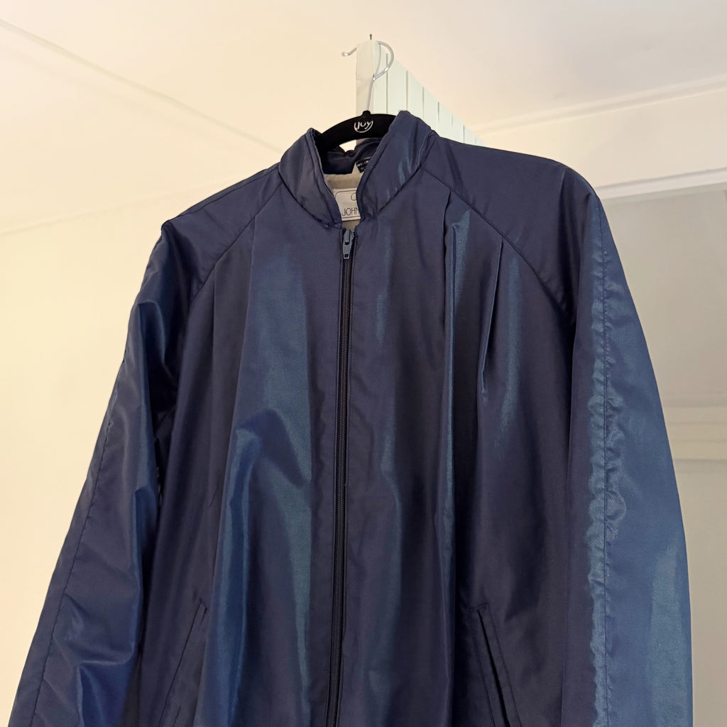 Clique by John Heckler Vintage 90s Stand Collar Track Jacket Size 5/6