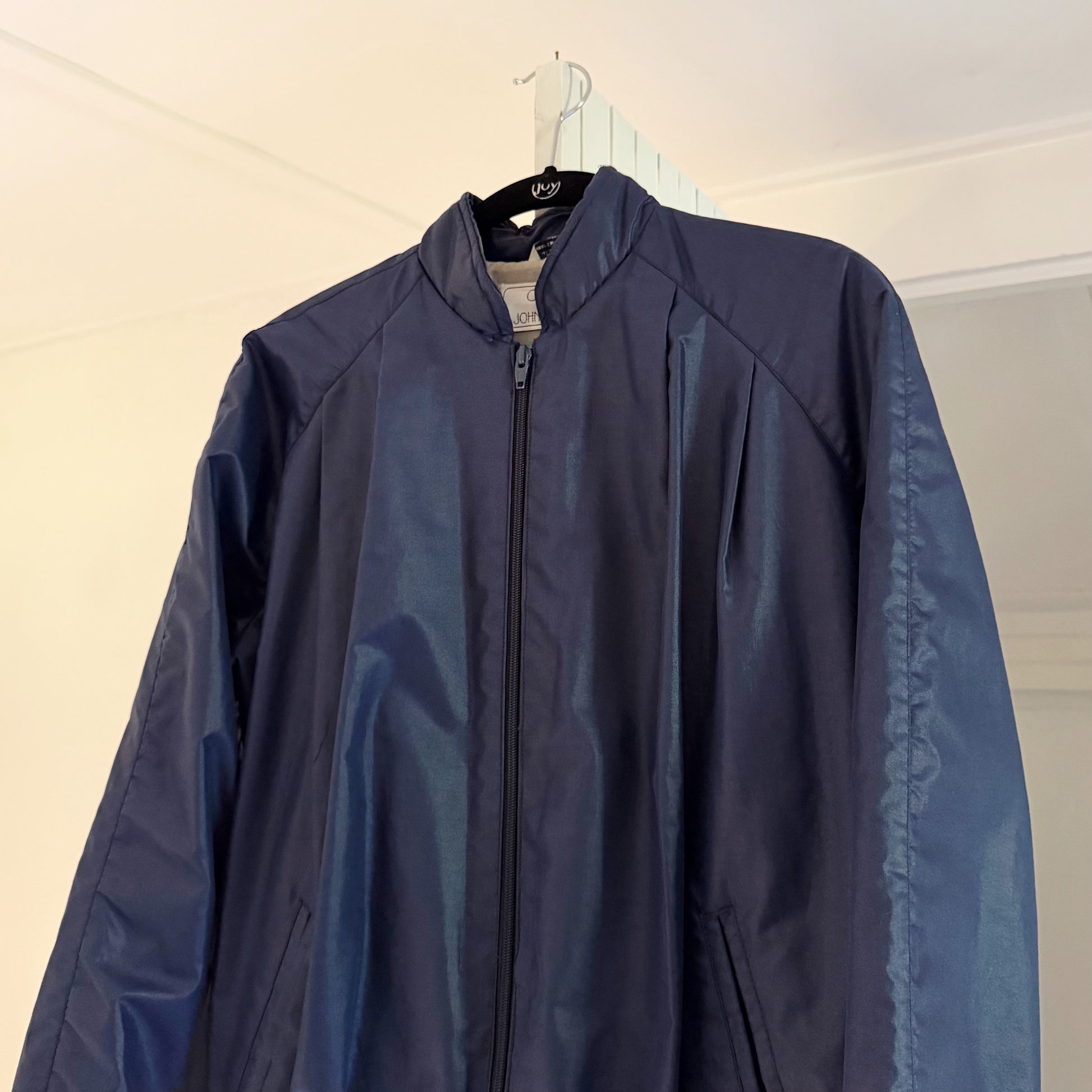 Clique by John Heckler Vintage 90s Stand Collar Track Jacket Size 5/6