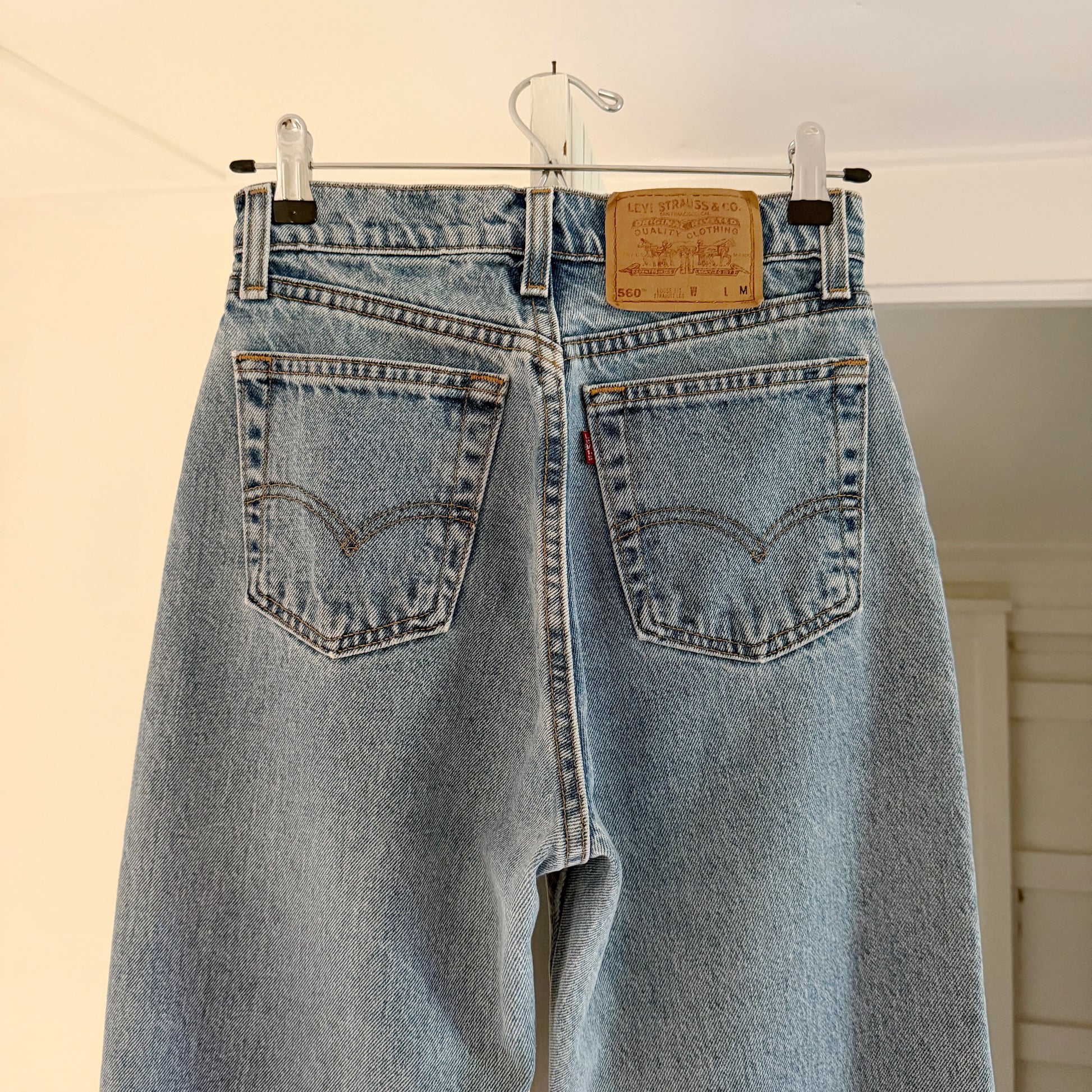 Levi's 560 Vintage '97 Loose Fit Straight Leg Jeans Size 3 JR. M