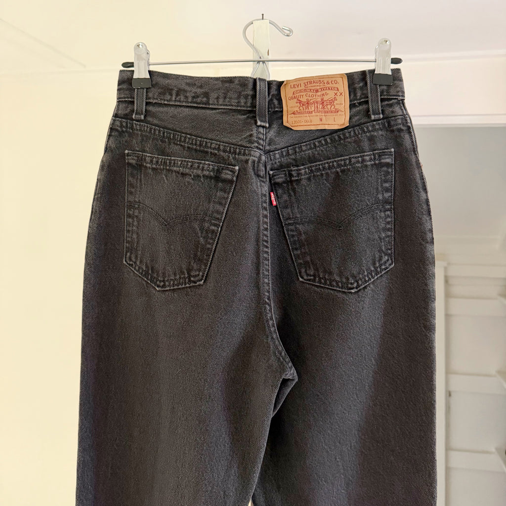 Levi's 13501 Vintage '98 High Rise Straight Tapered Leg Jeans Size 9S