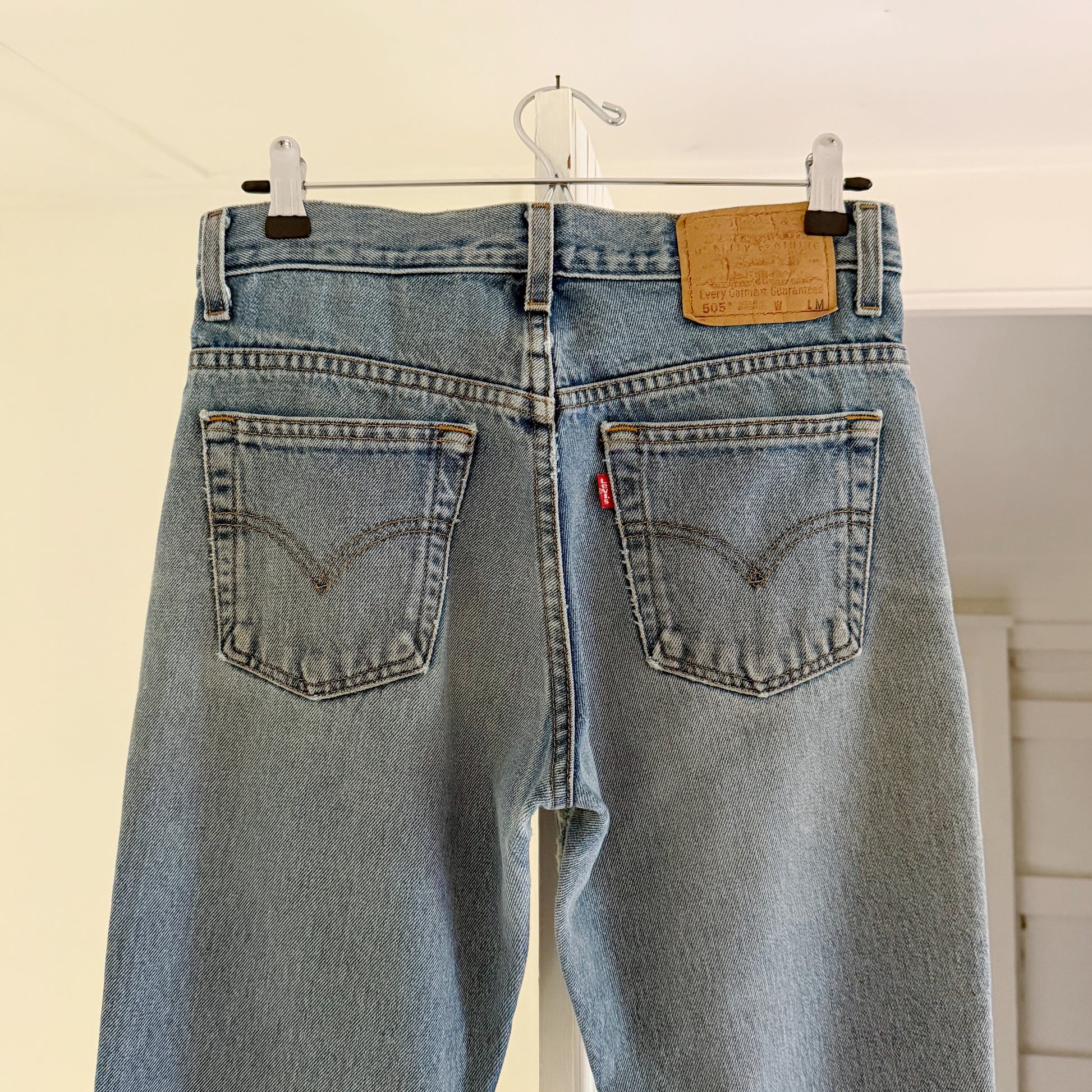Levi's 505 Vintage '00 Regular Fit Straight Leg Jeans Size 5 JR. M
