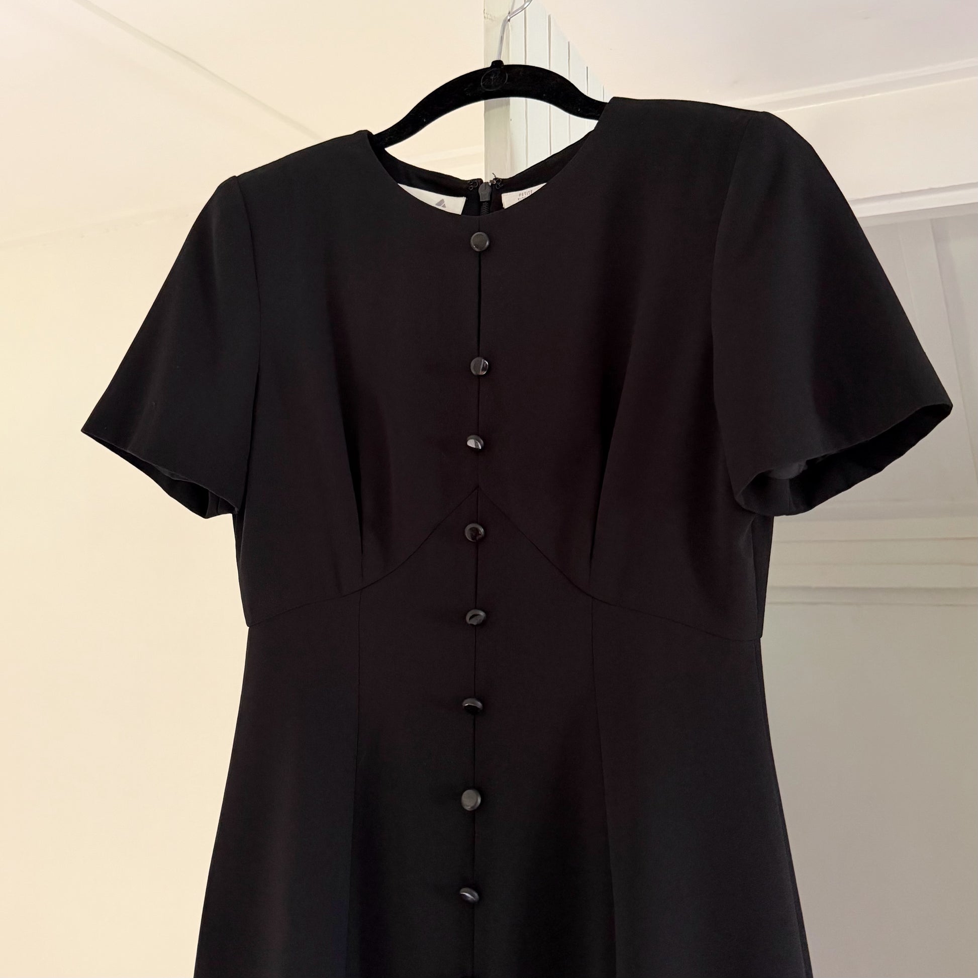 Liz Claiborne Vintage 90s Button Front Mini Pencil Dress Size 2P
