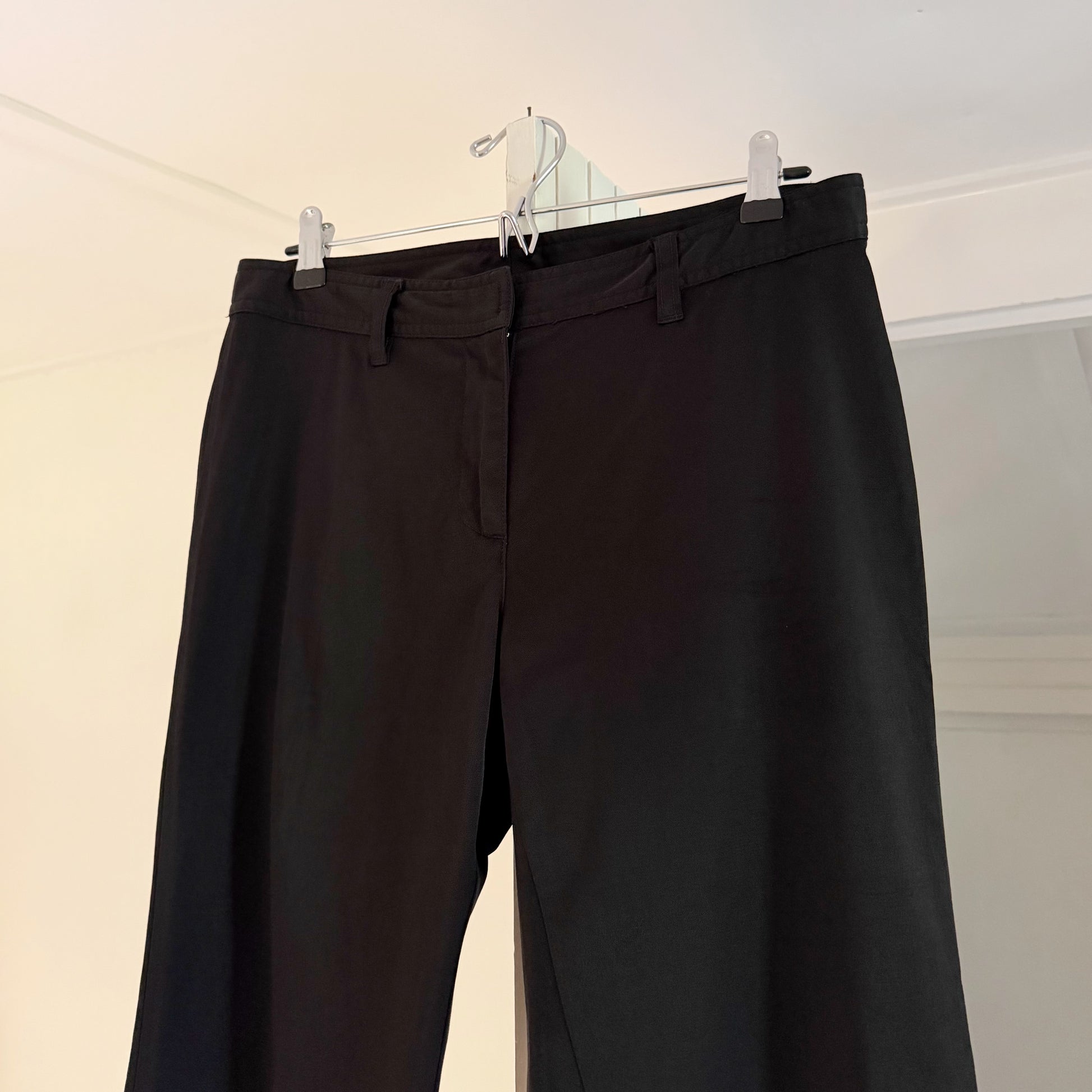 Express Jeans Vintage Y2K Straight Leg Capri Pants Size 7/8