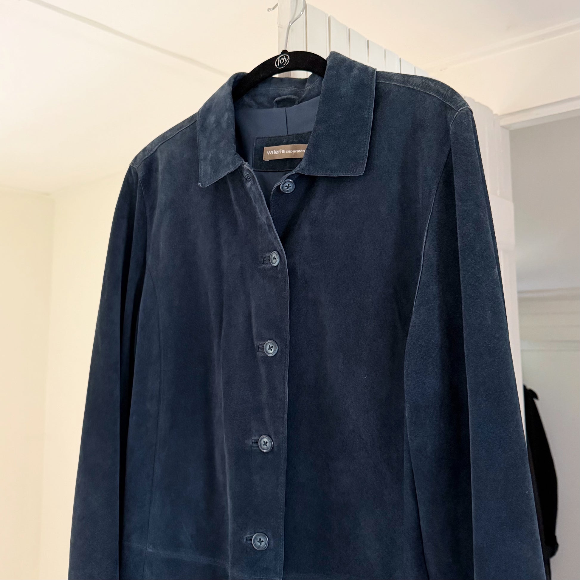 Valerie Separates Vintage 90s Suede Leather Jacket Size XL