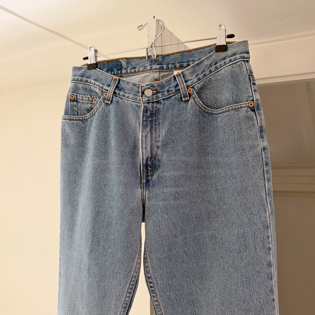 Levi's 517 Vintage '99 Boot Cut Low Rise Jeans Size 11 JR. M Light Wash