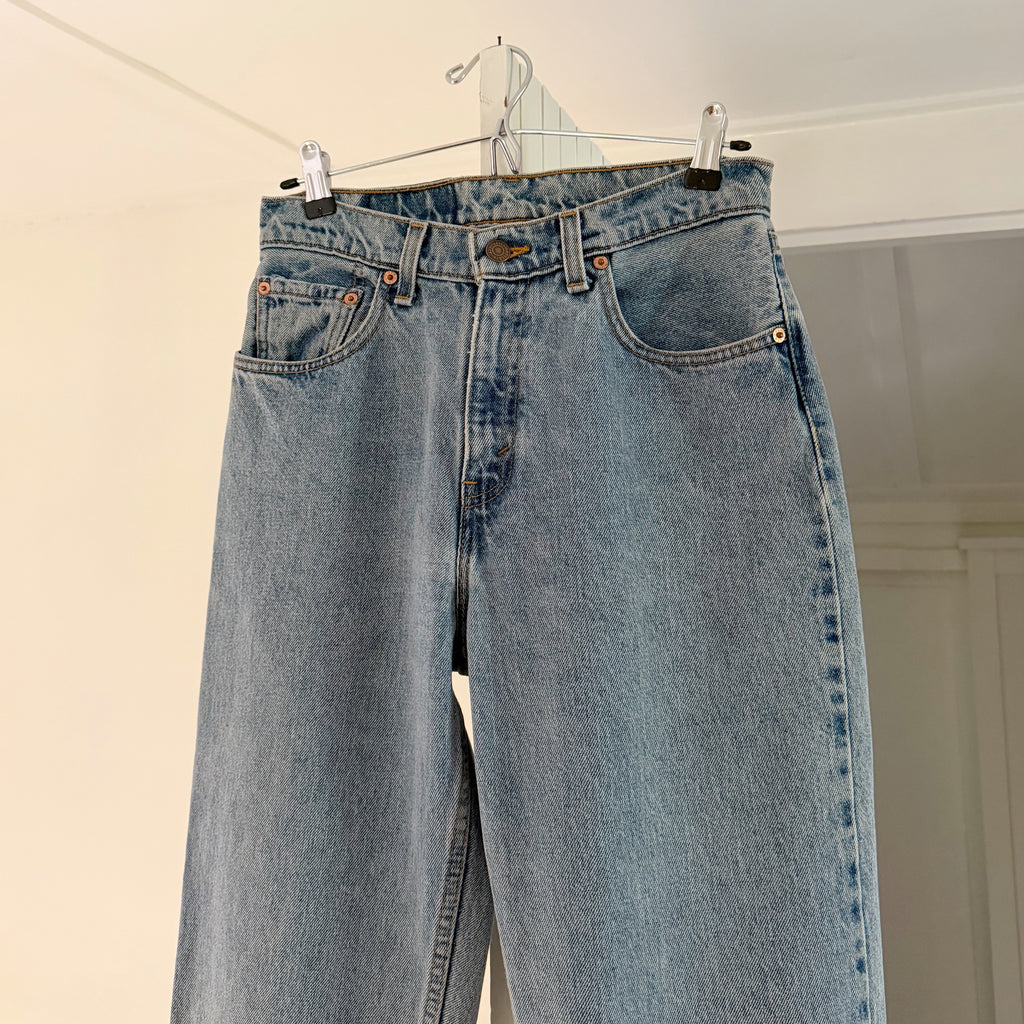 Levi's 560 Vintage '96 Loose Fit Straight Leg Jeans Size 7 Long